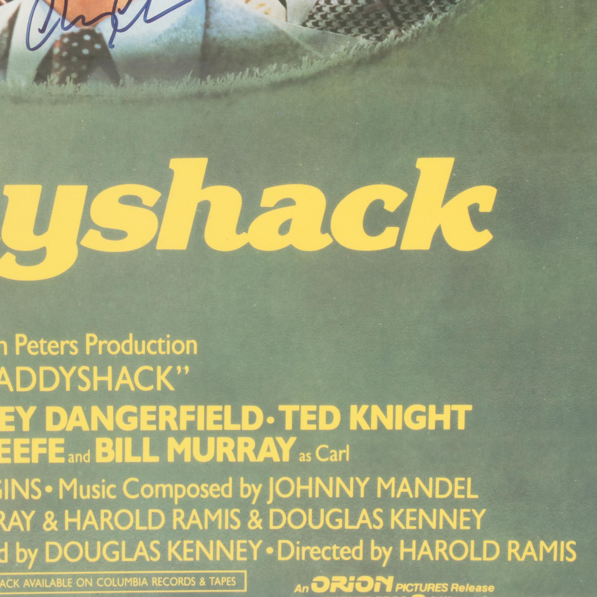 Chevy Chase Signed "Caddyshack" Movie Poster