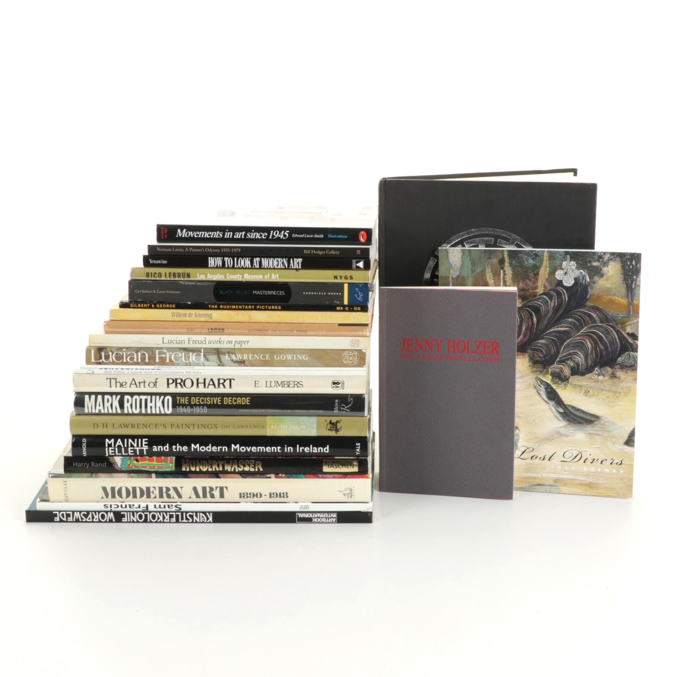 Modern Art Reference Books Including "Movements in Art Since 1945"