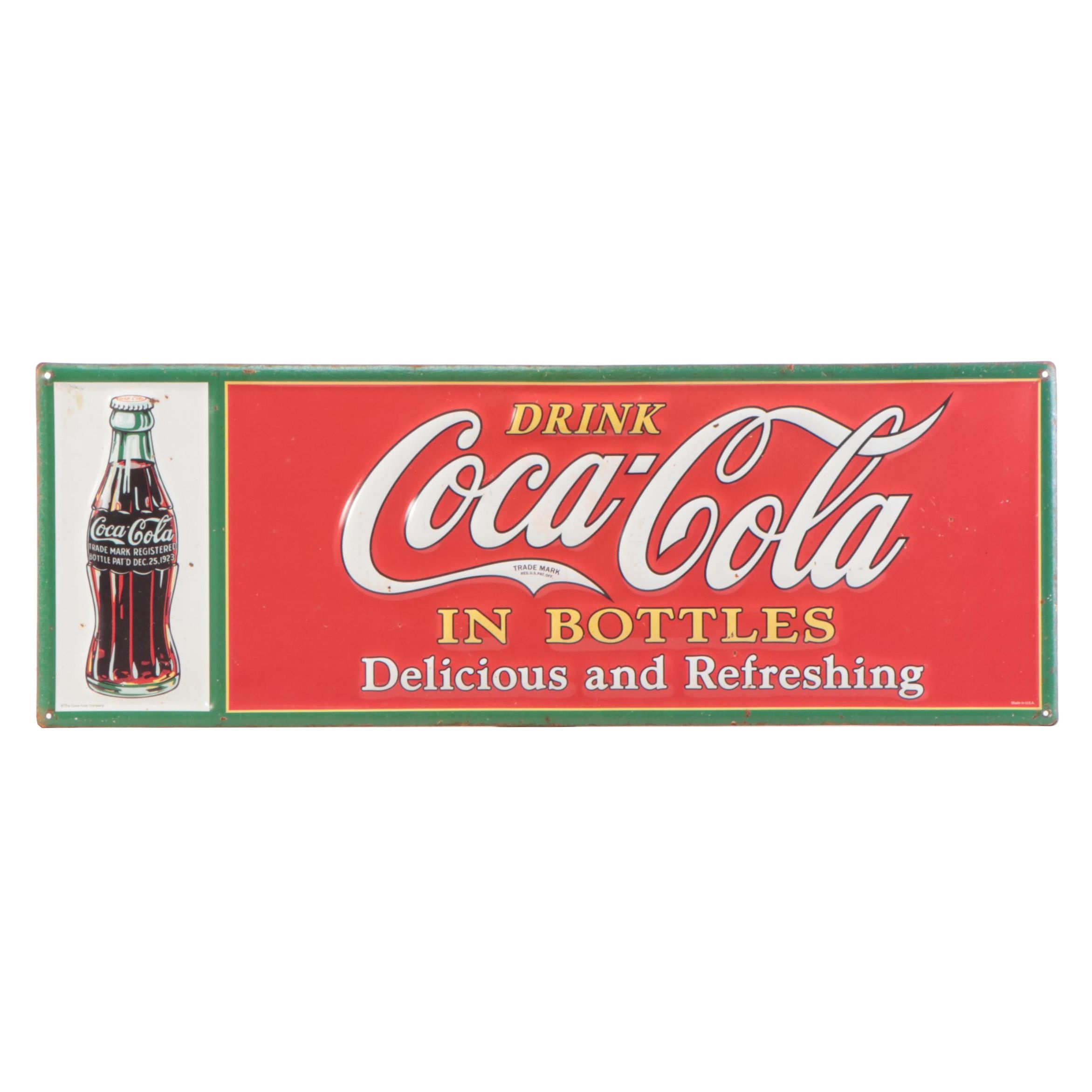 Coca-Cola Metal Sign