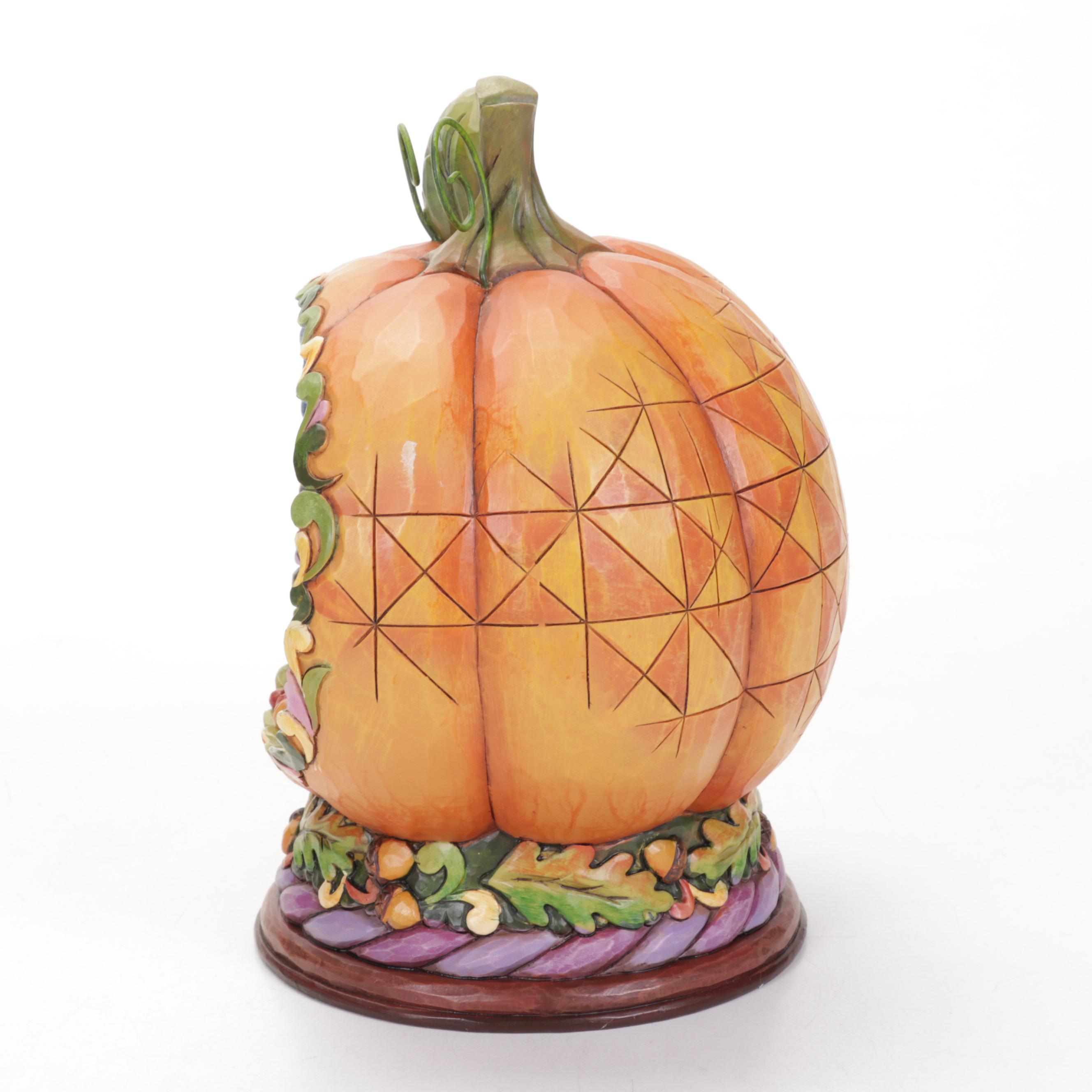 Jim Shore "Blessing Of The Harvest", "Let Earth Receive Her King" Figurines