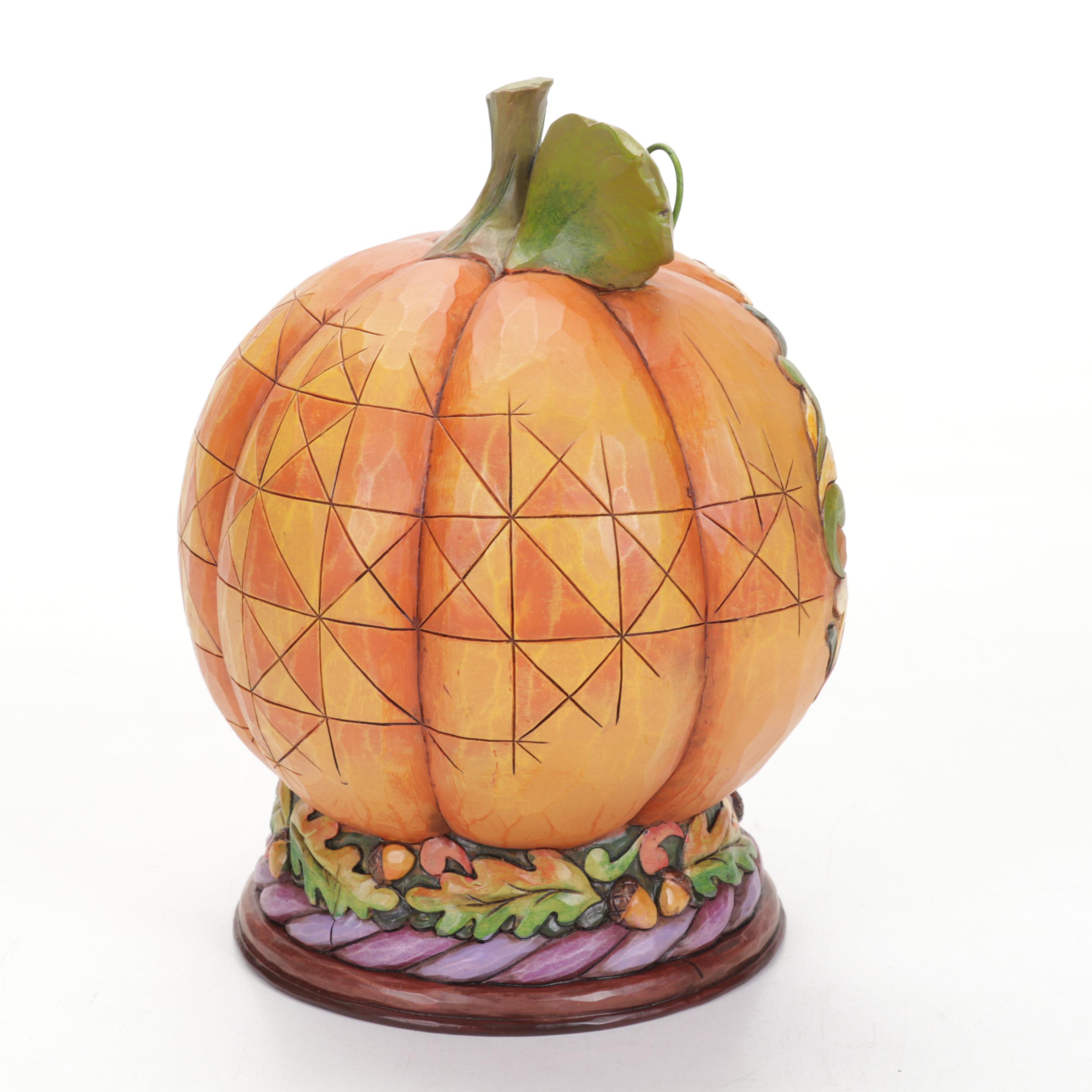 Jim Shore "Blessing Of The Harvest", "Let Earth Receive Her King" Figurines