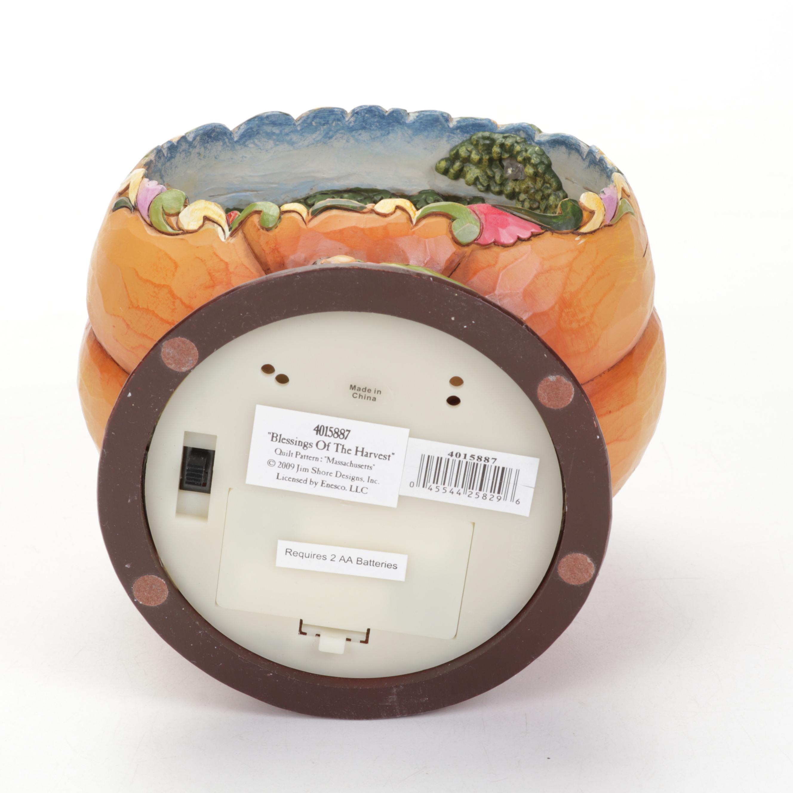 Jim Shore "Blessing Of The Harvest", "Let Earth Receive Her King" Figurines