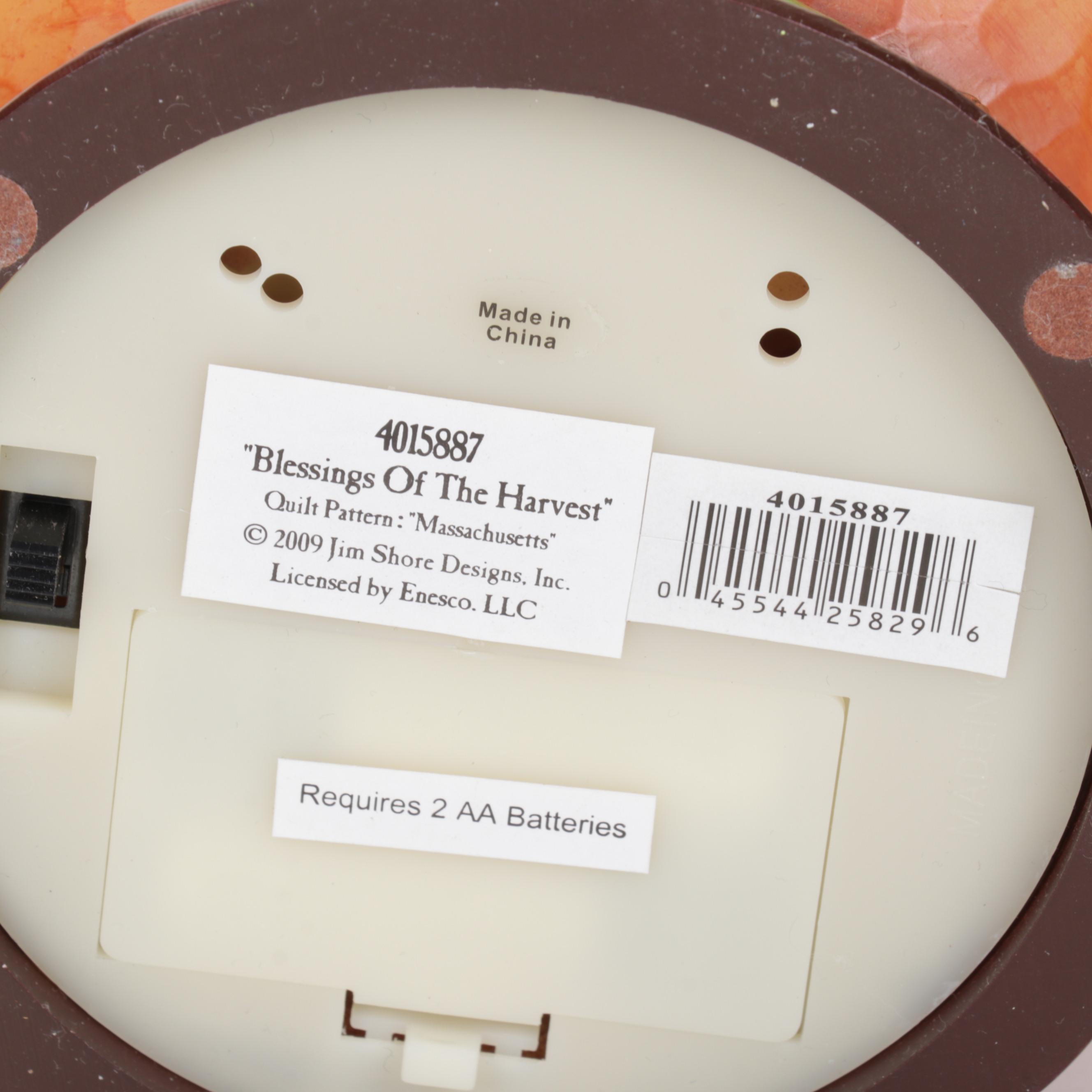 Jim Shore "Blessing Of The Harvest", "Let Earth Receive Her King" Figurines