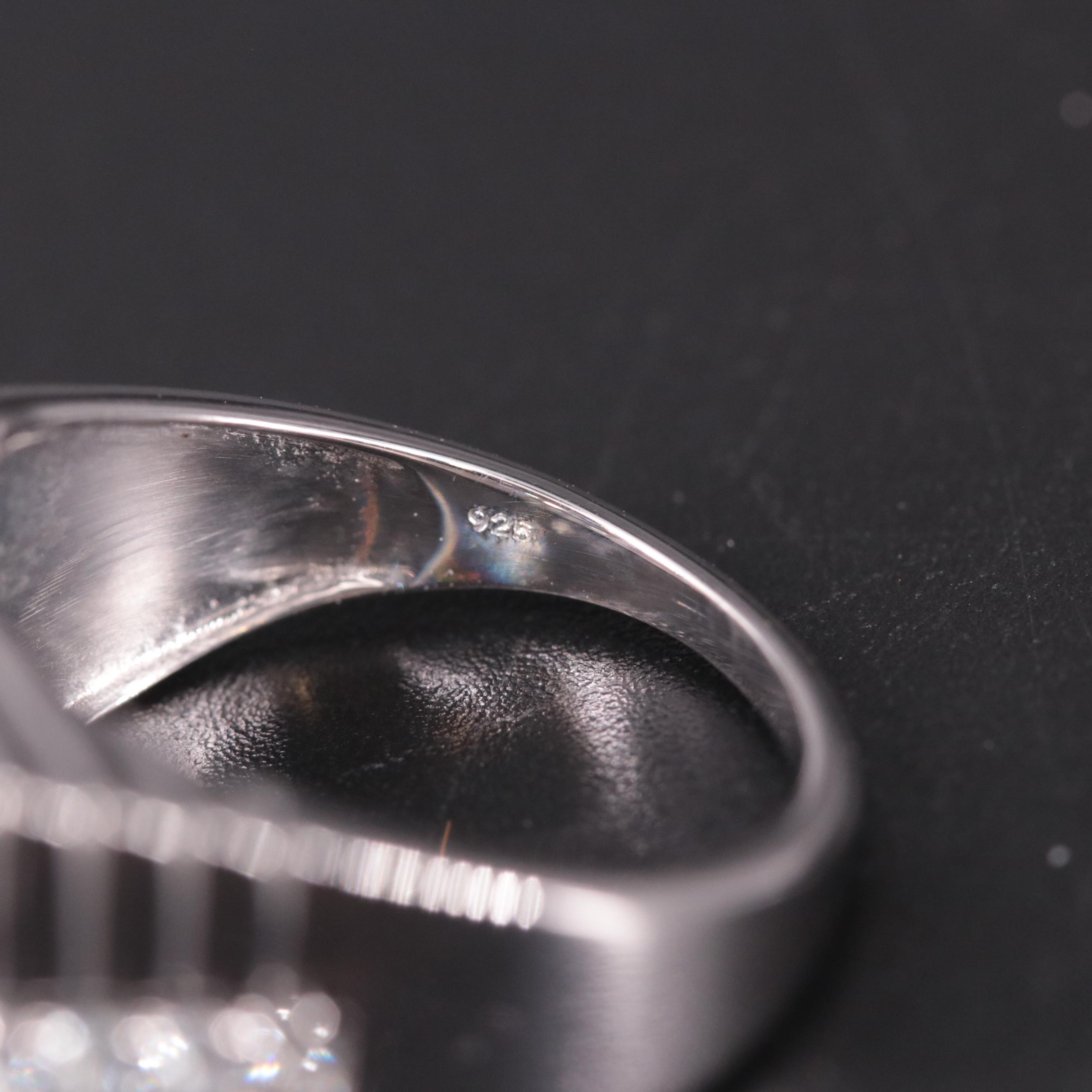 Sterling Silver Topaz Ring