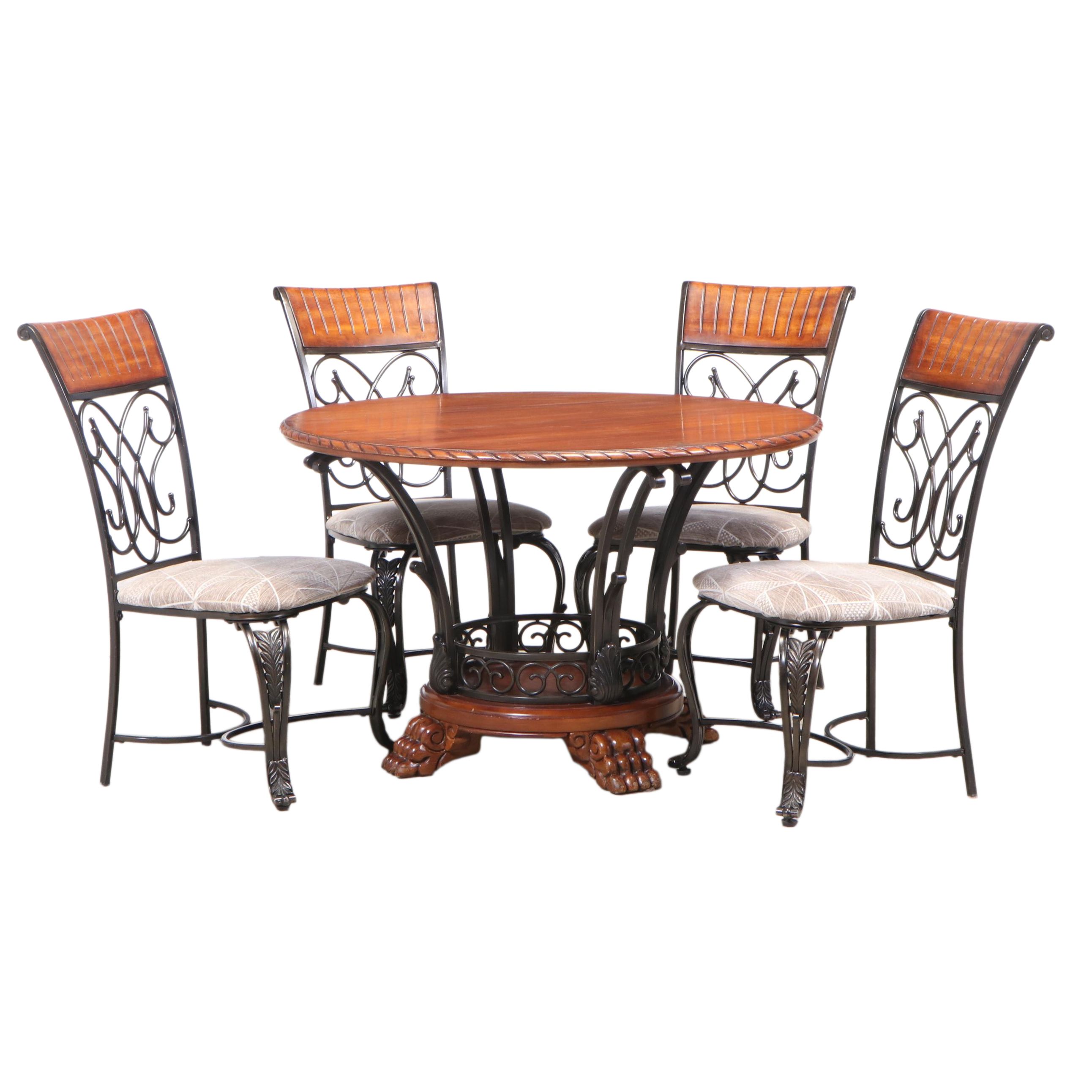 Five-Piece Ashley Furniture "St. Lauret" Dining Set