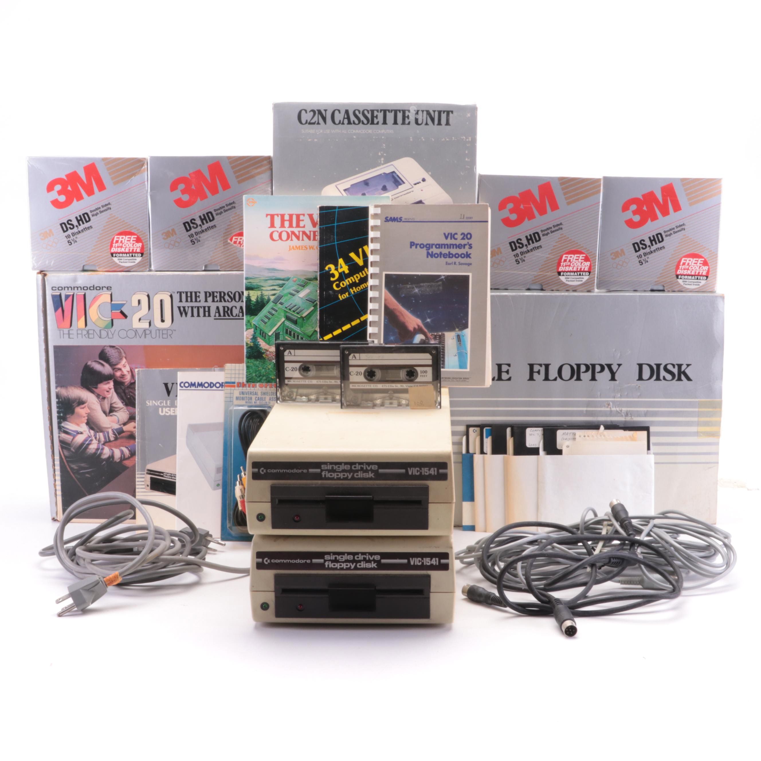 Commodore VIC-20 Personal Computer and Accessories