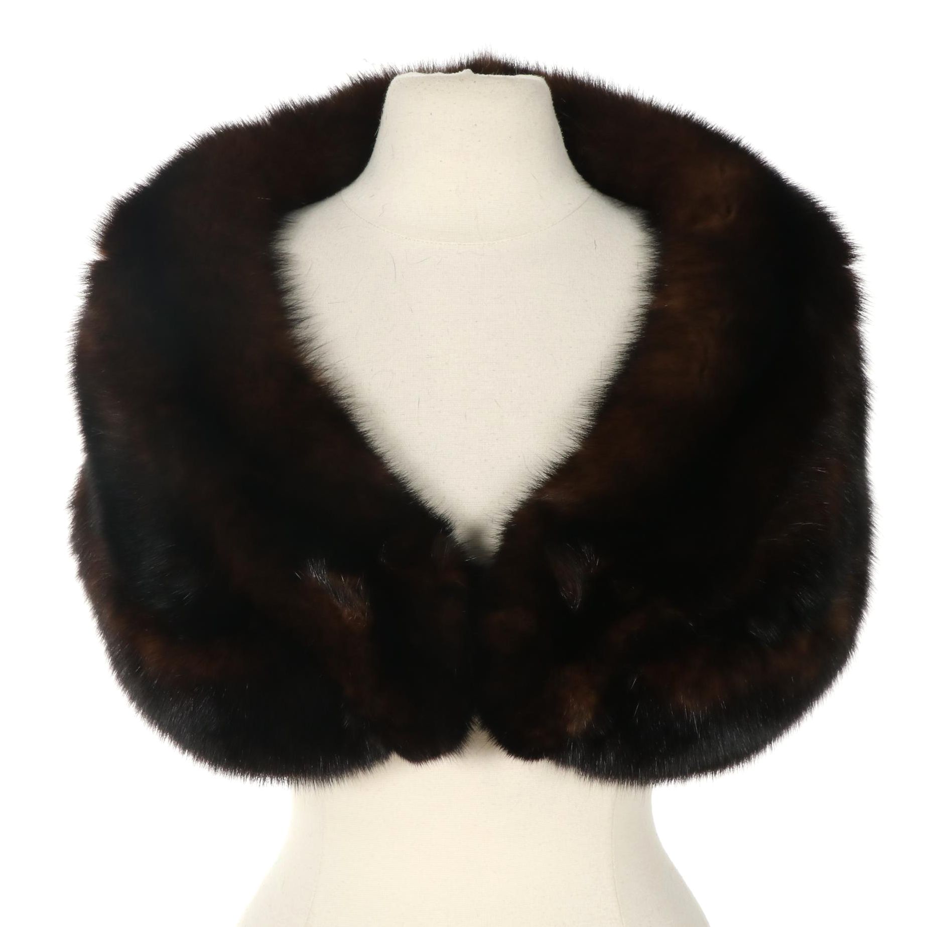 Russian Sable Fur Stole, Mid to Late 20th Century