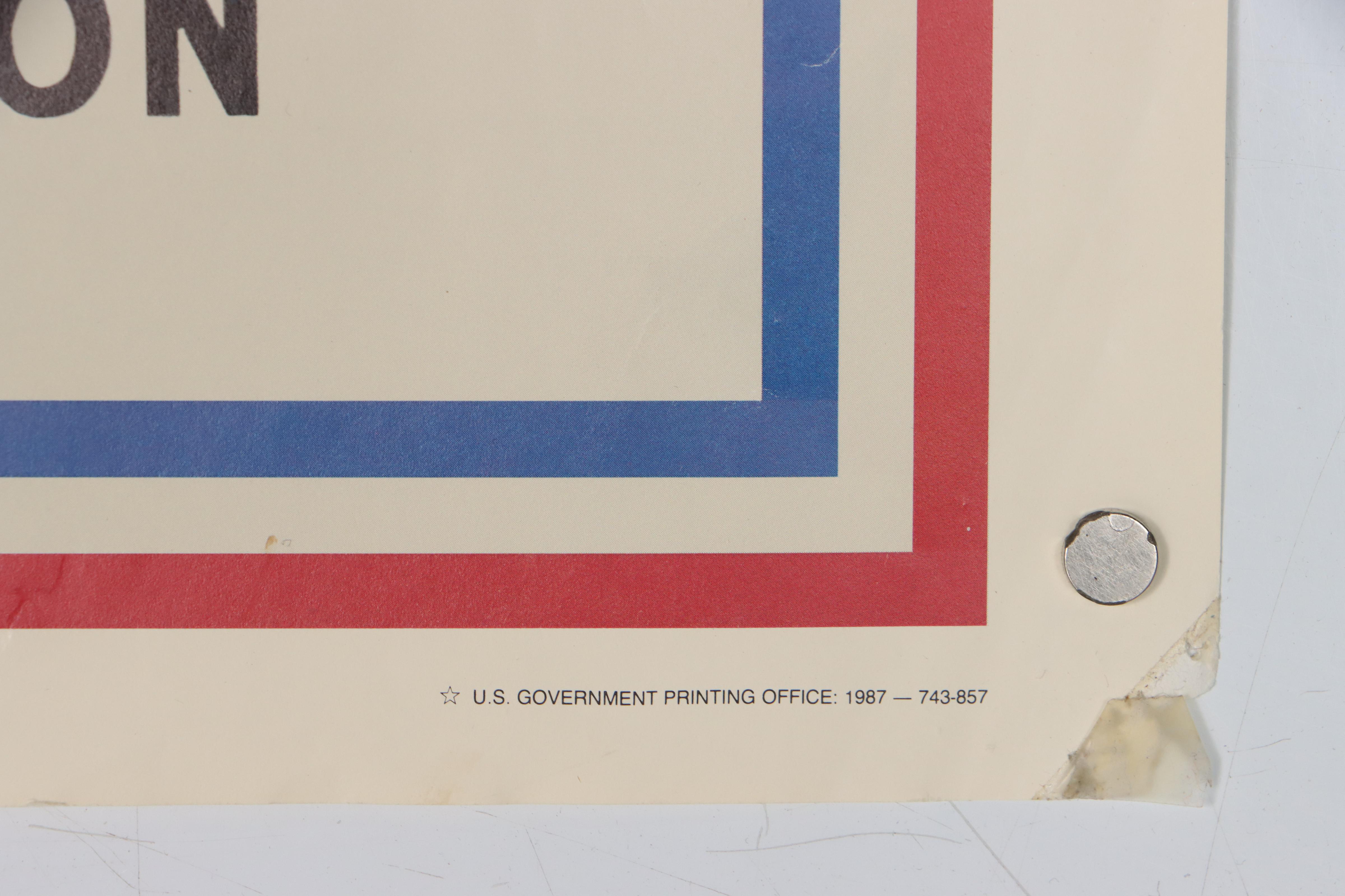 U.S. Army Recruiting Poster After James Montgomery Flagg, 1987