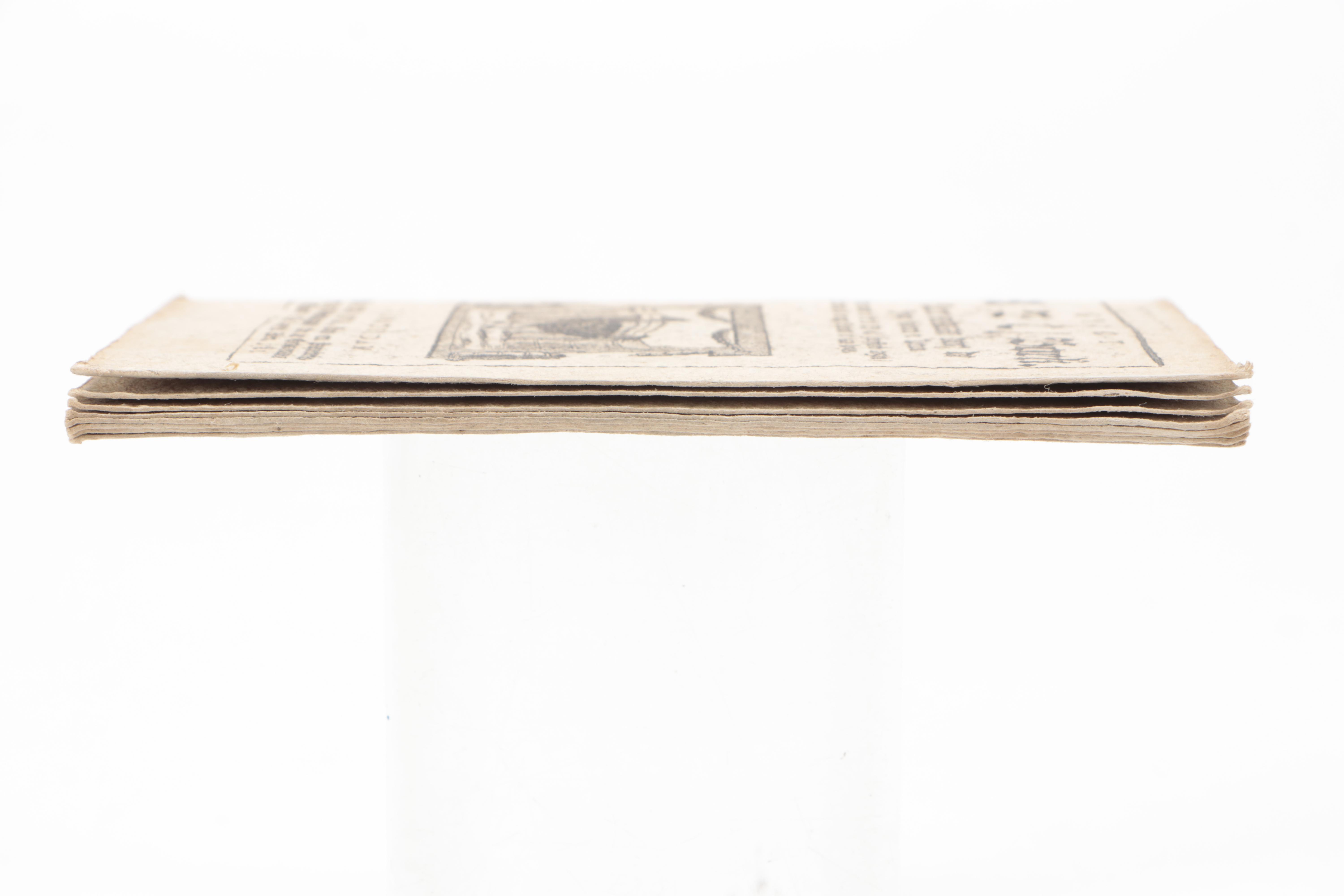 "Groot A/B/C Boek" Dutch Alphabet Book with Vellum Wraparound Case, 1781