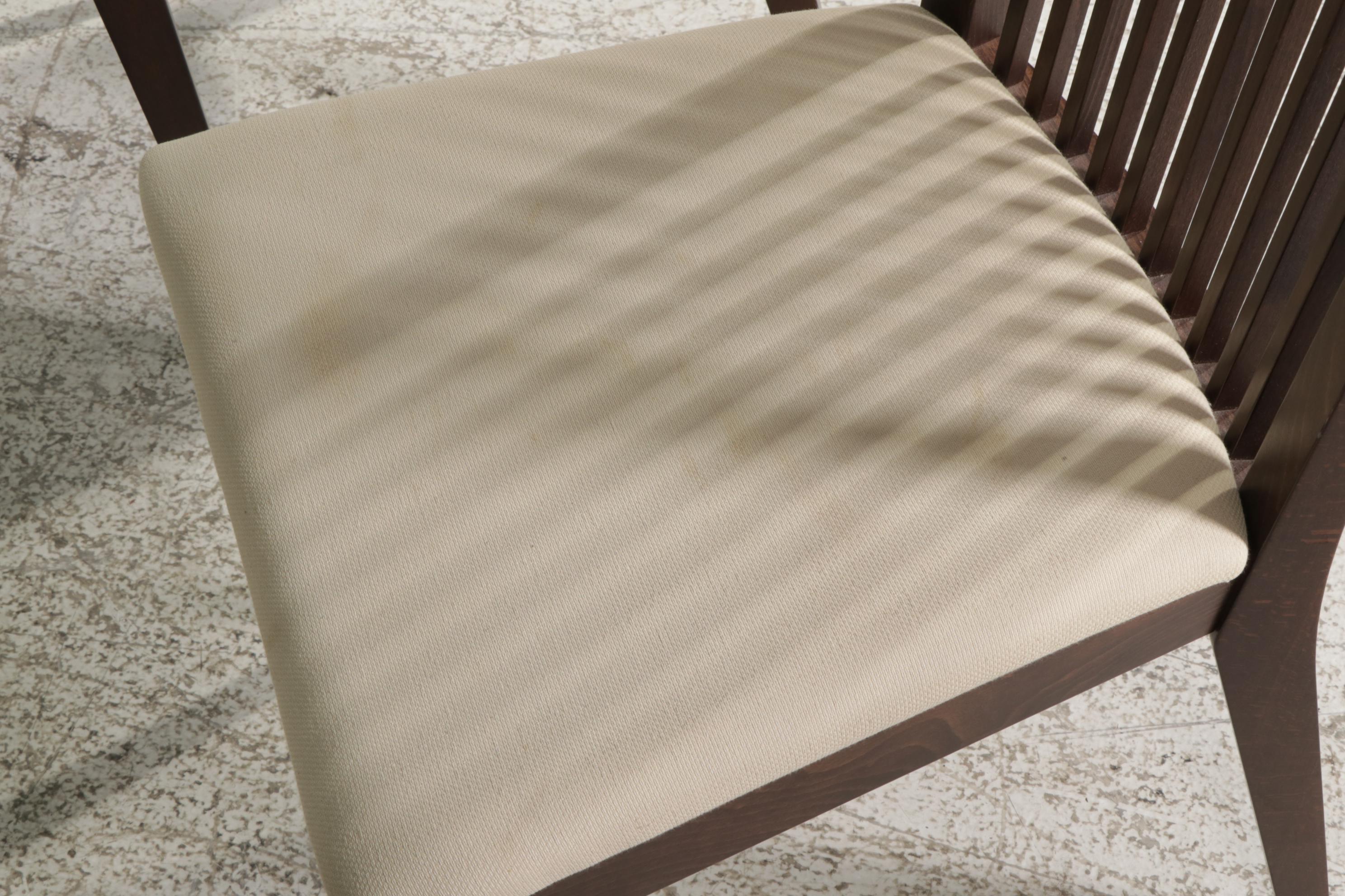 Calligaris Contemporary Glass Top Extendable Dining Table and Six Chairs