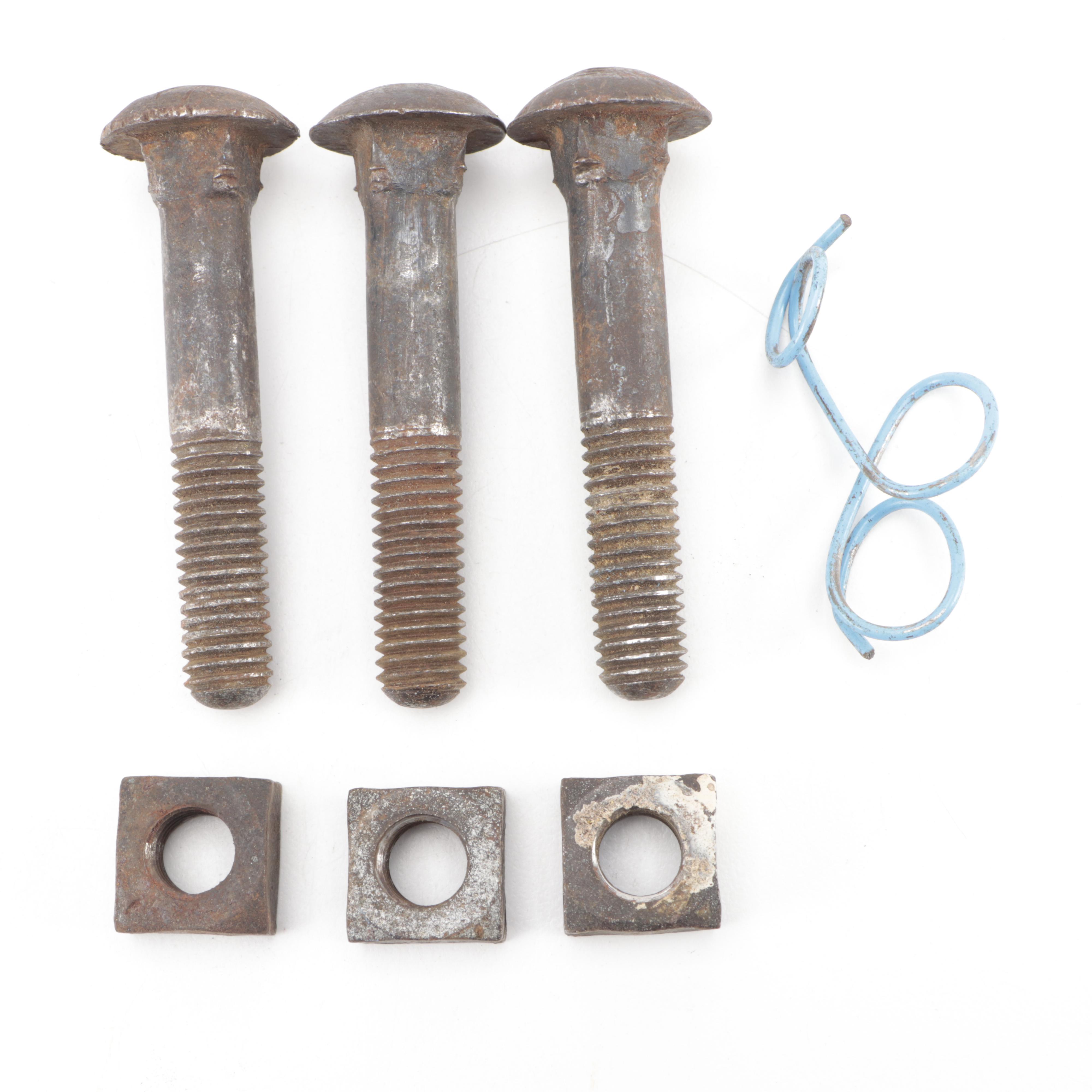 Littco No. 112 Cast Iron Bench Vise With Crescent Wrenches and Vise Grip