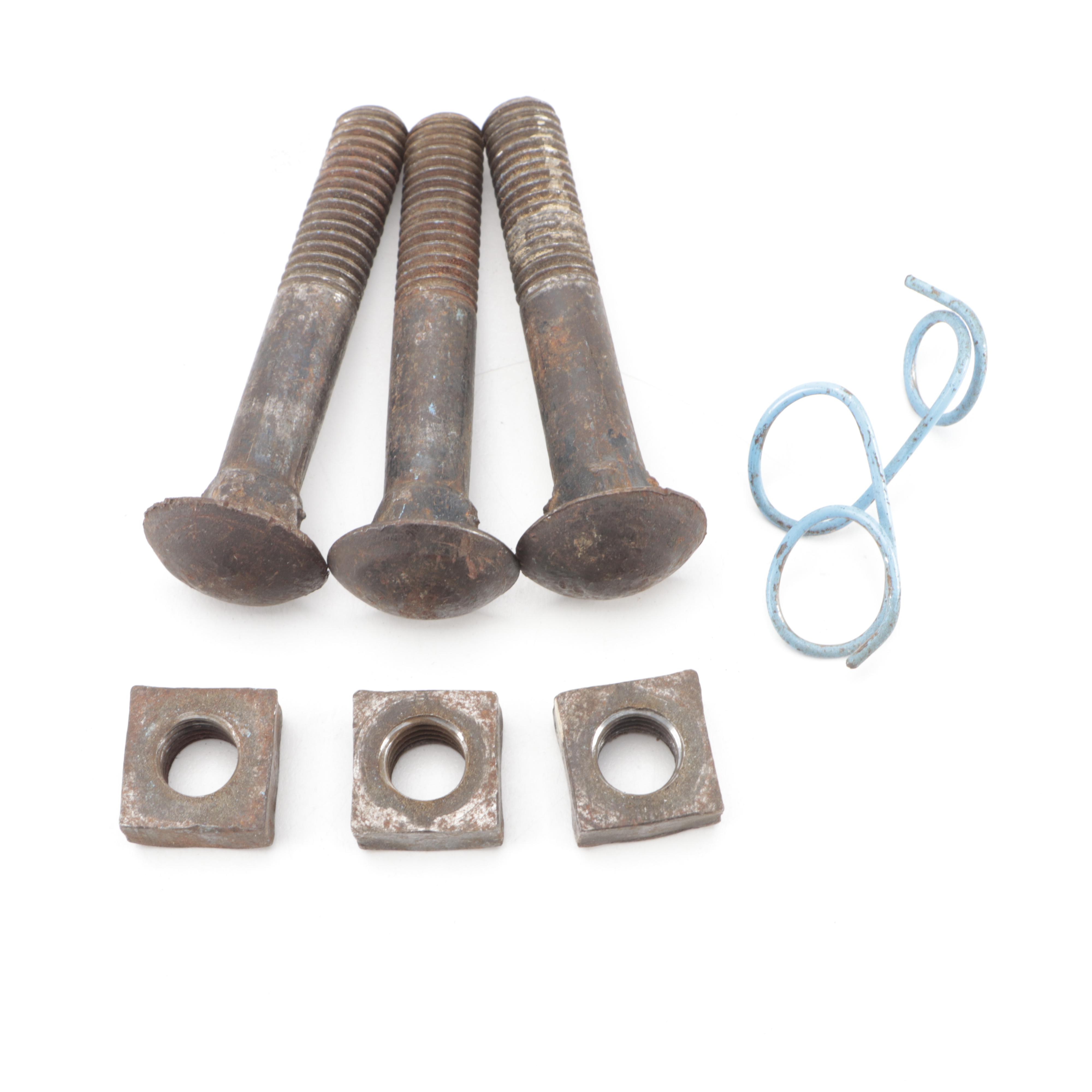 Littco No. 112 Cast Iron Bench Vise With Crescent Wrenches and Vise Grip