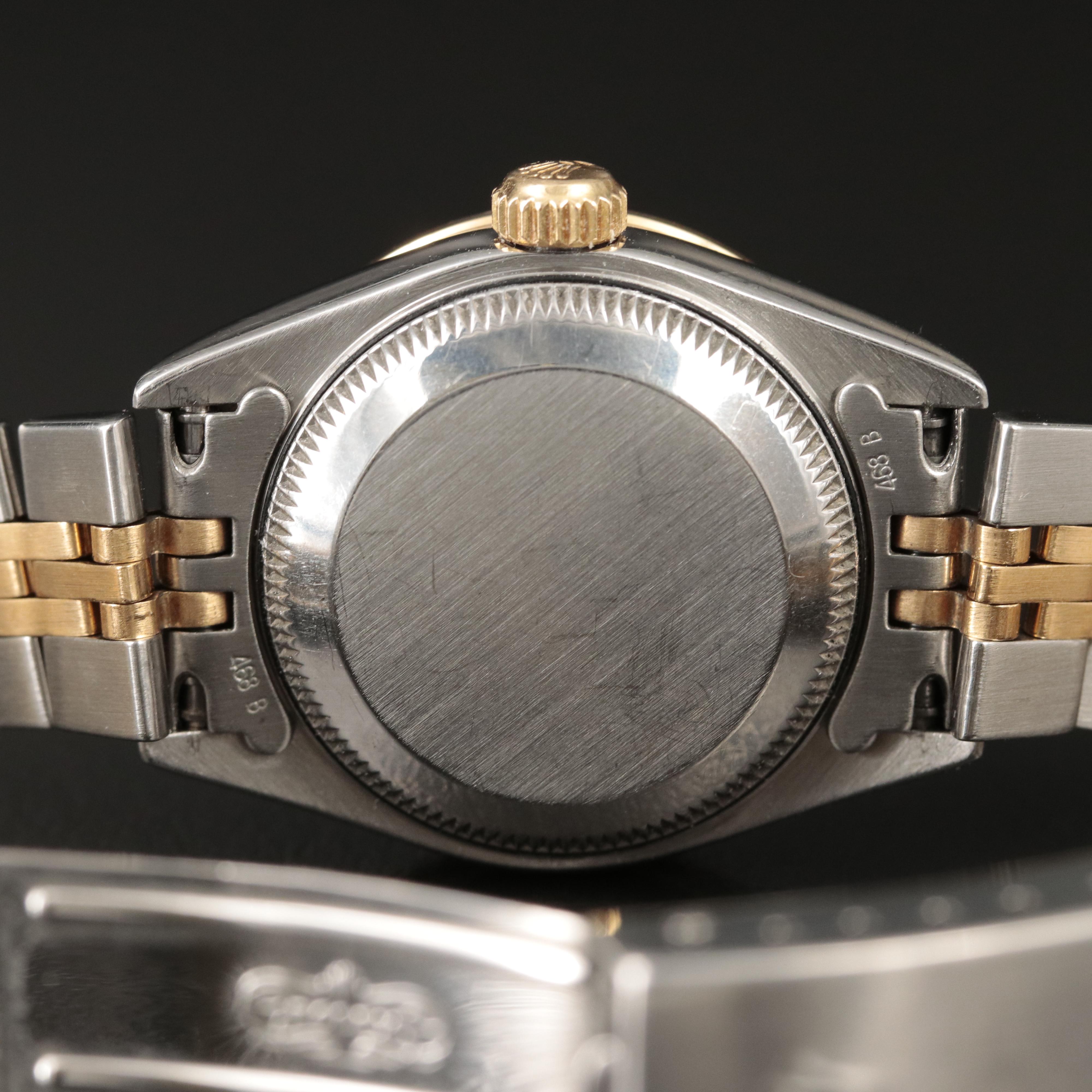2000 Rolex Diamond Dial and Bezel Datejust Watch
