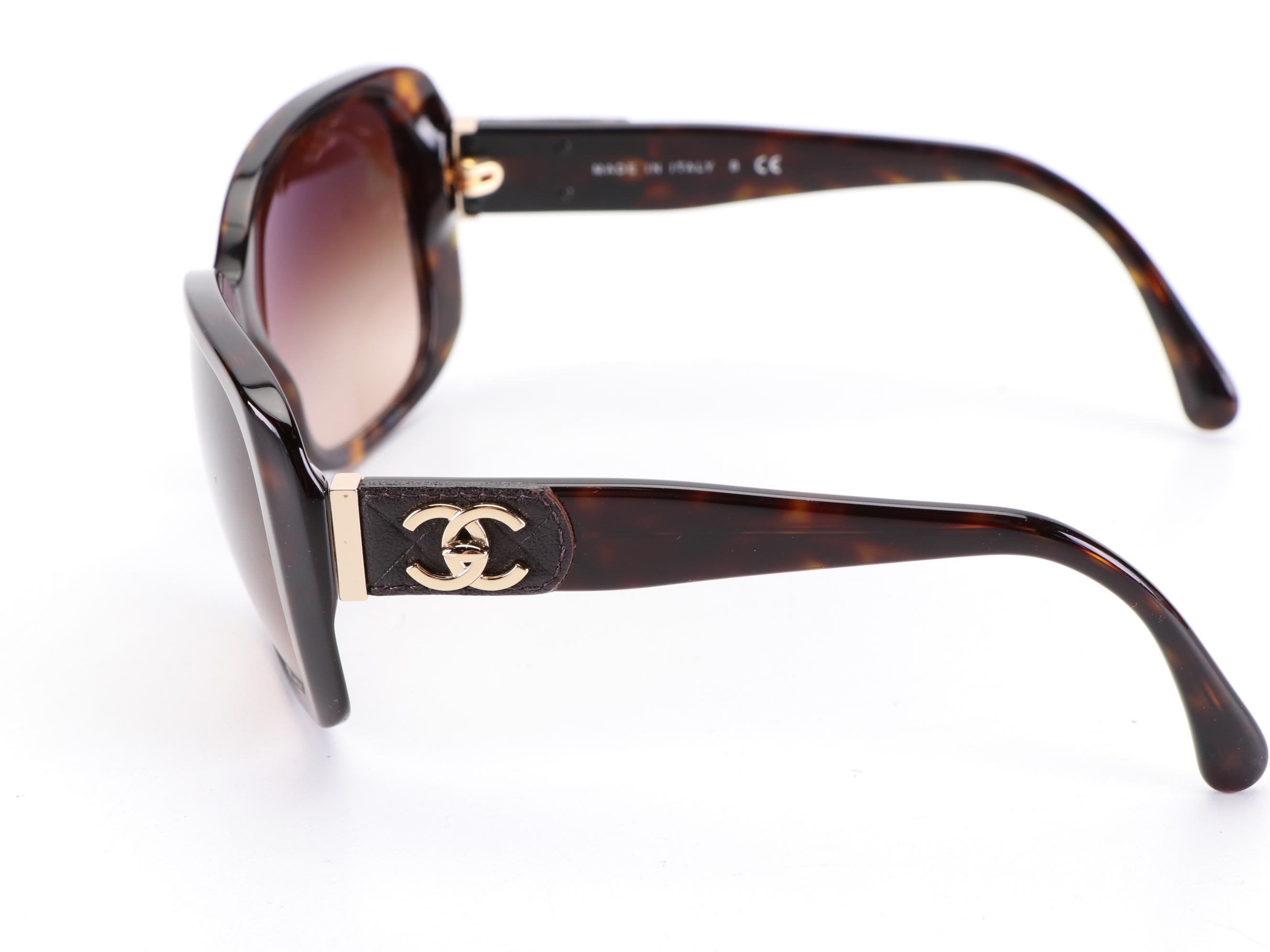 Chanel CC 5234-Q Square Sunglasses with Case