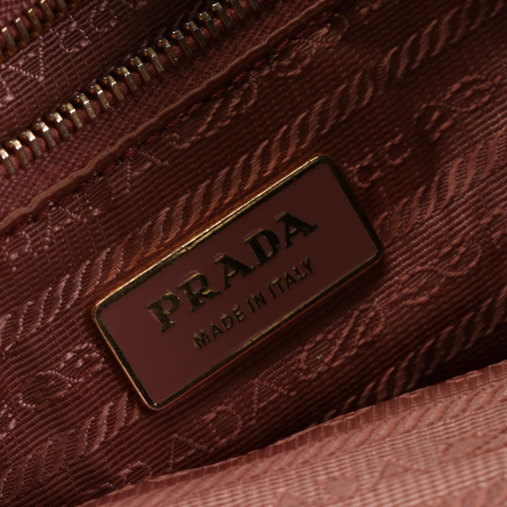 Prada Bow Bag in Tessuto Fiocco Nylon and Leather