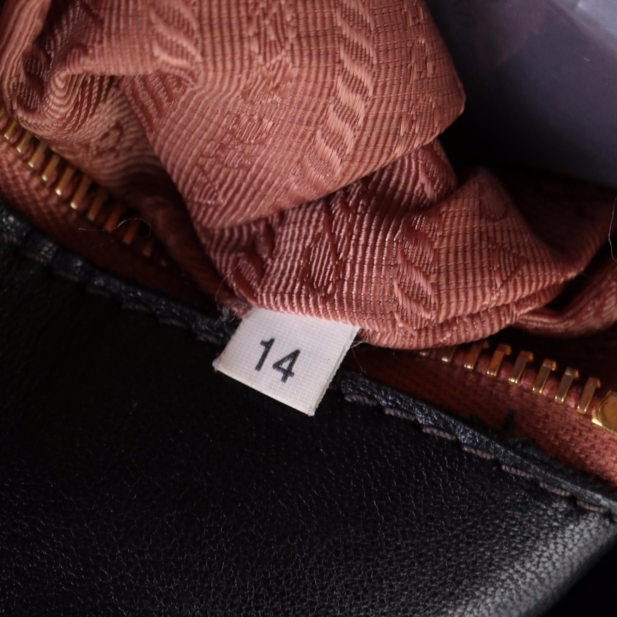 Prada Bow Bag in Tessuto Fiocco Nylon and Leather