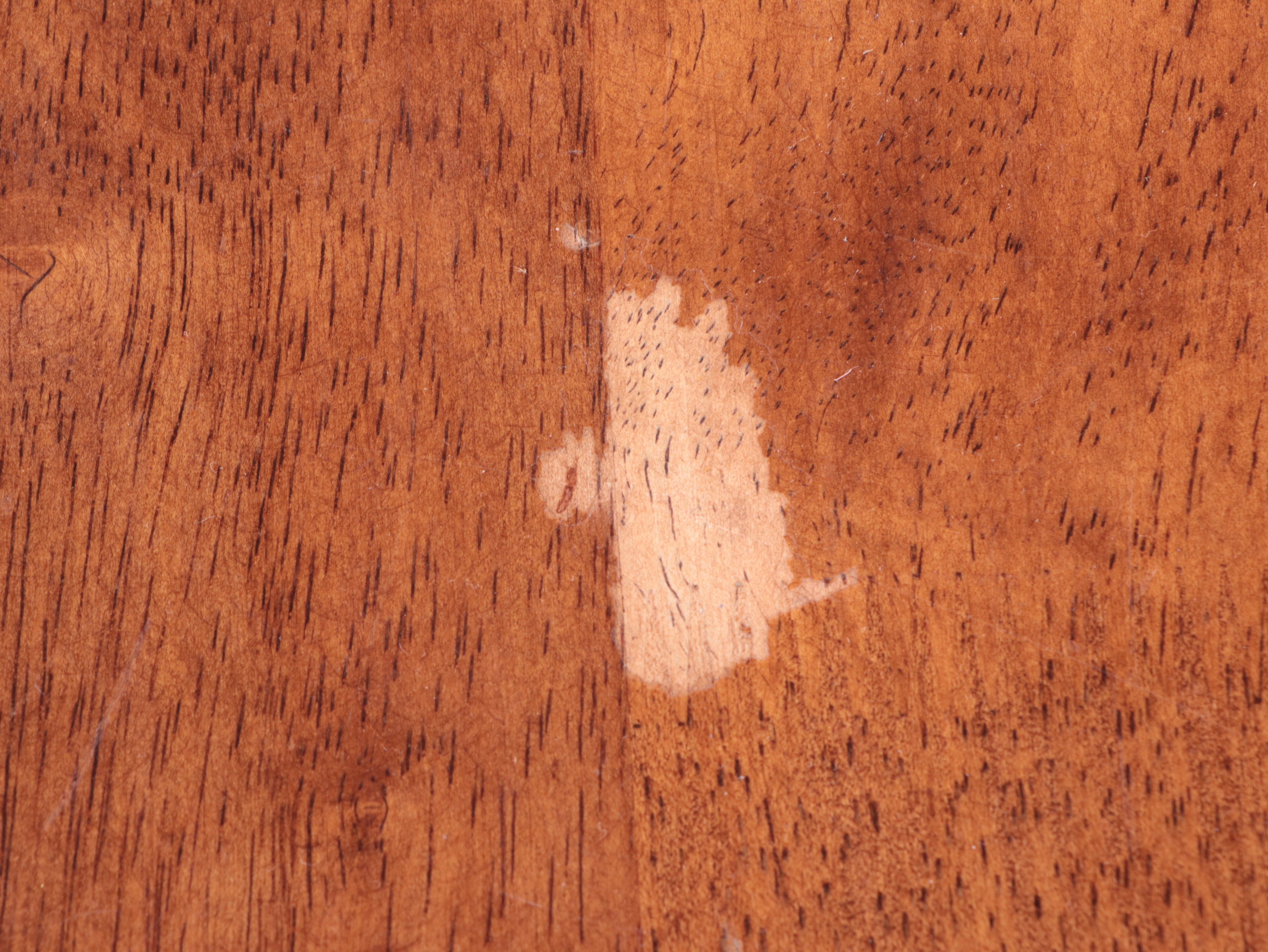 Colonial Style Acacia Pedestal Dining Table with Four Oak Arrow-Back Chairs