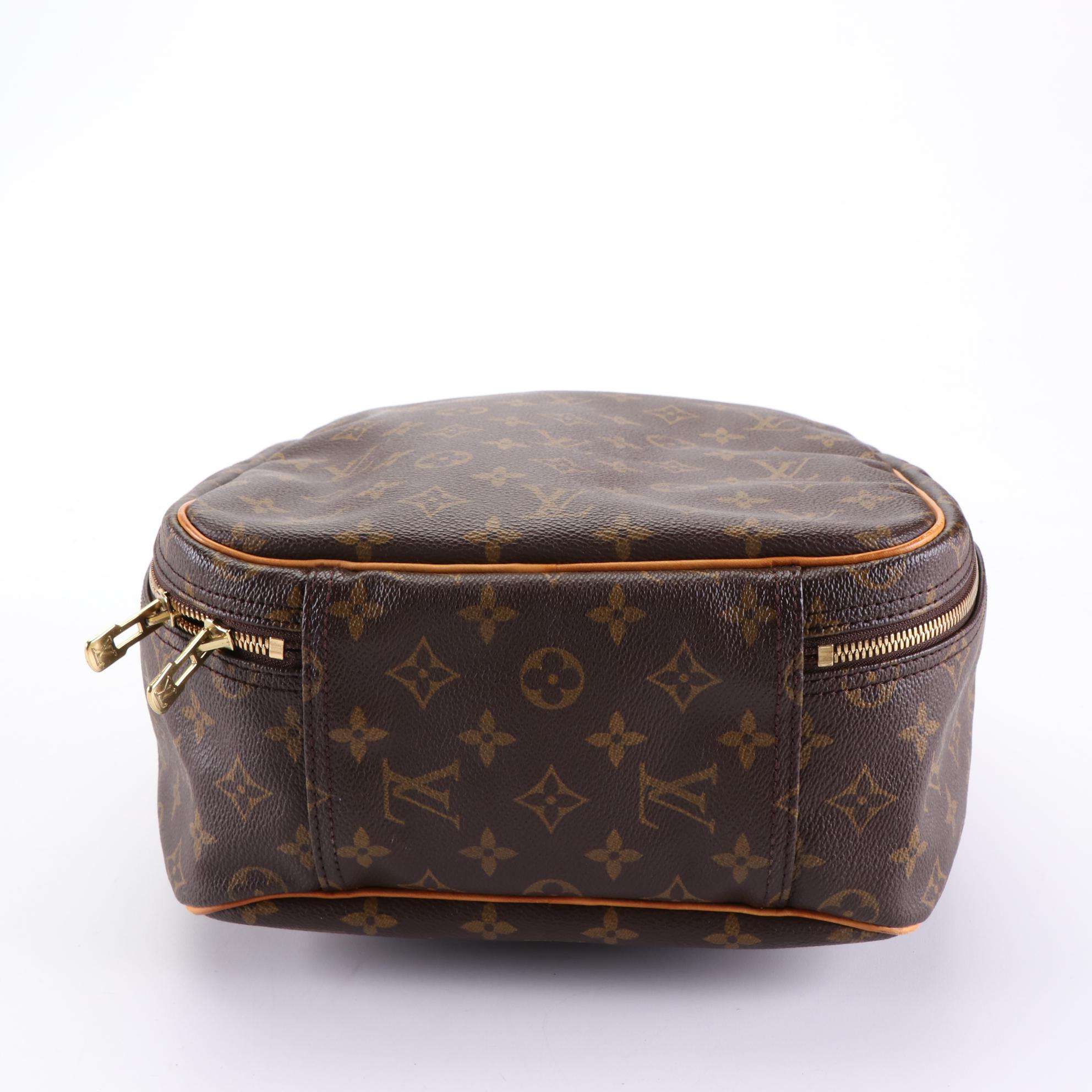 Louis Vuitton Excursion Shoe Bag in Monogram Canvas and Vachetta Leather