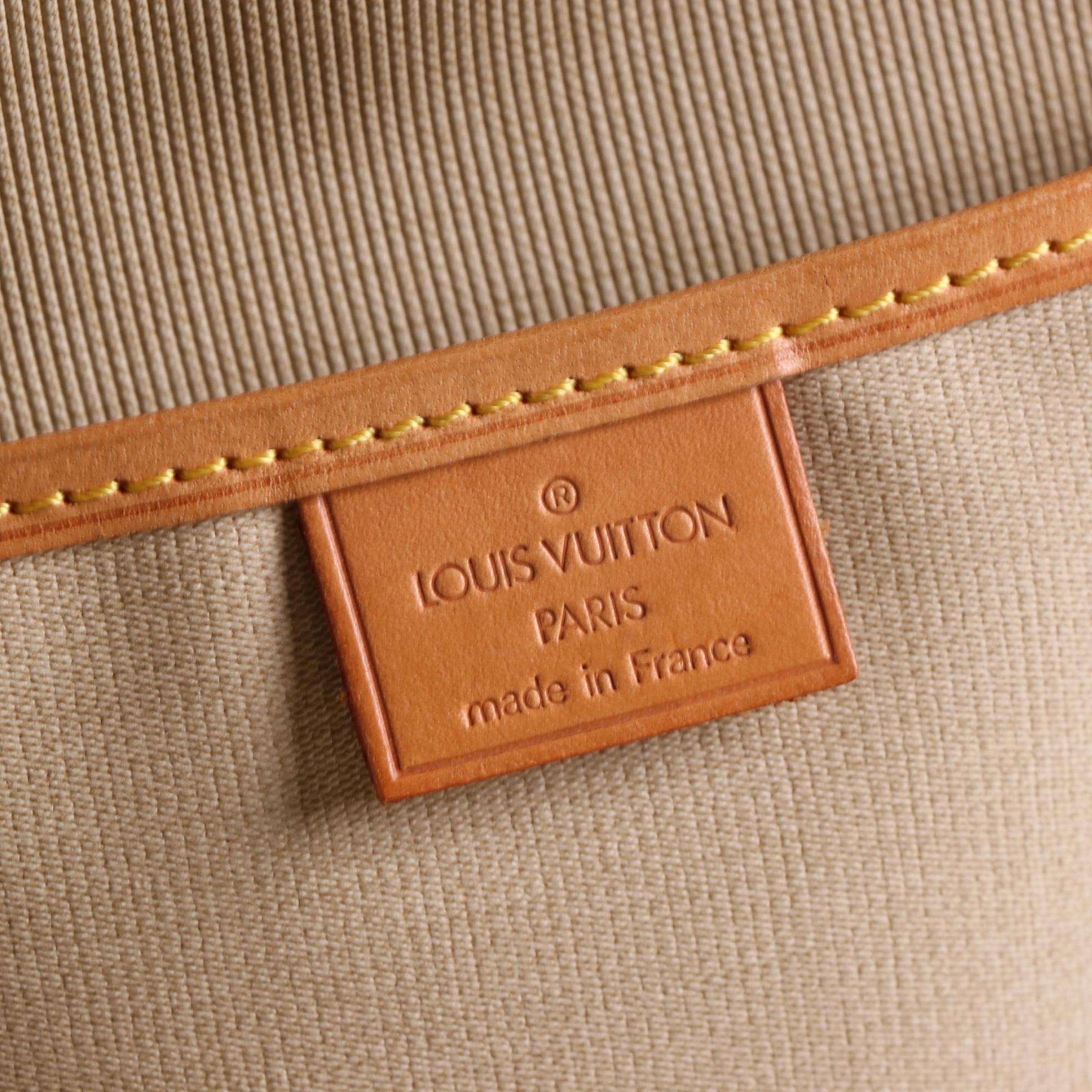 Louis Vuitton Excursion Shoe Bag in Monogram Canvas and Vachetta Leather