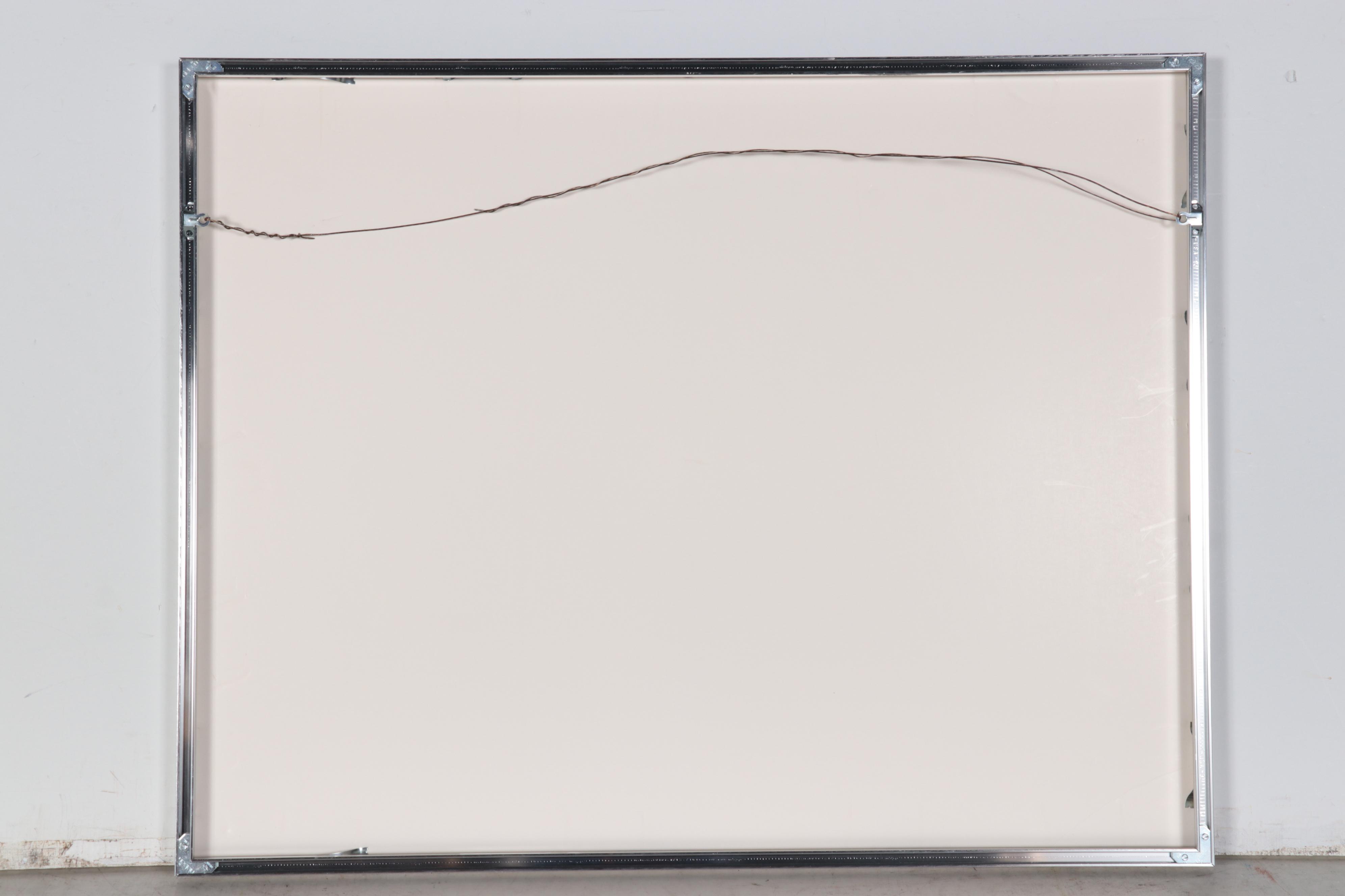 Helen Rundell Rural Landscape Lithograph of Farmhouse