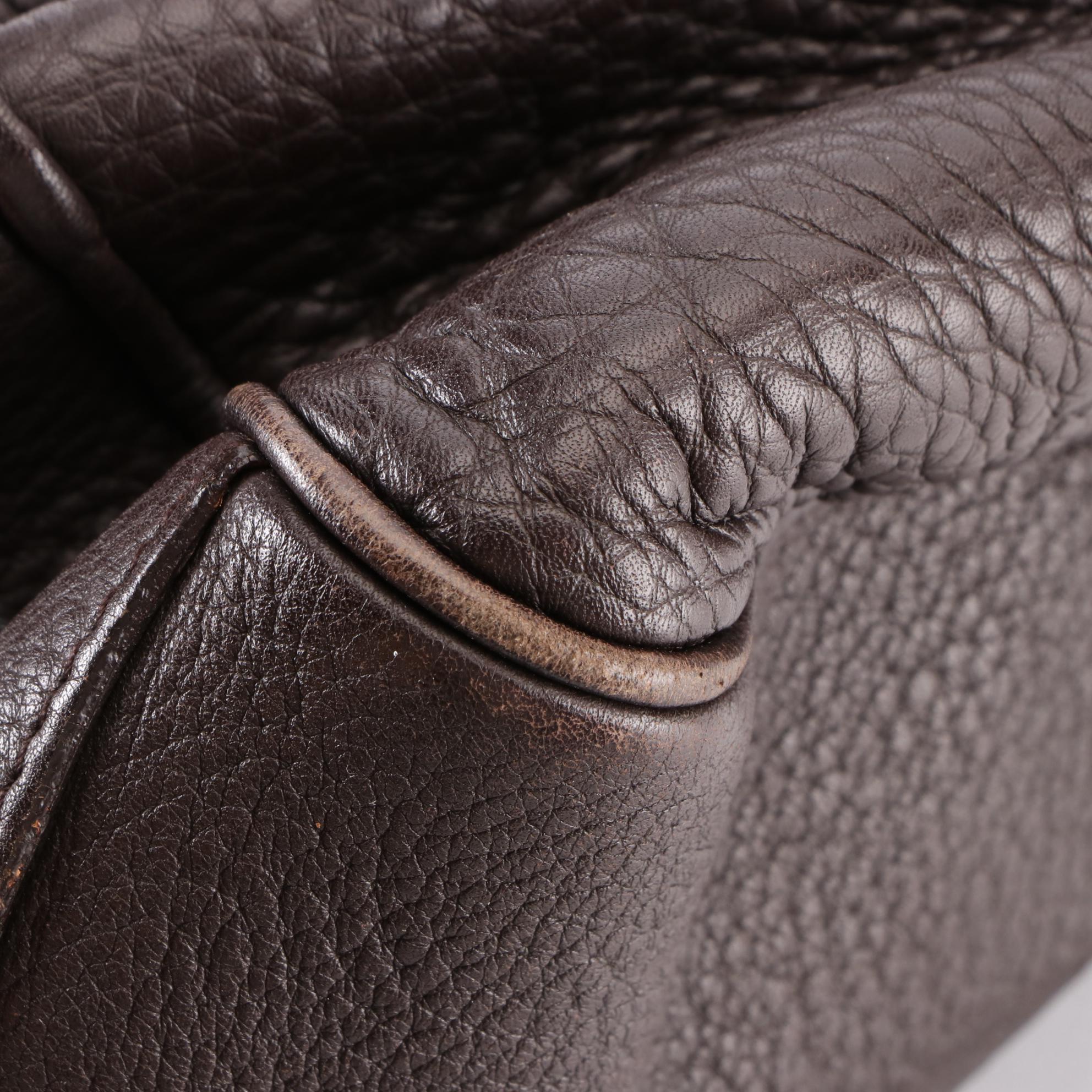 Prada Shoulder Bag in Vitello Daino Leather