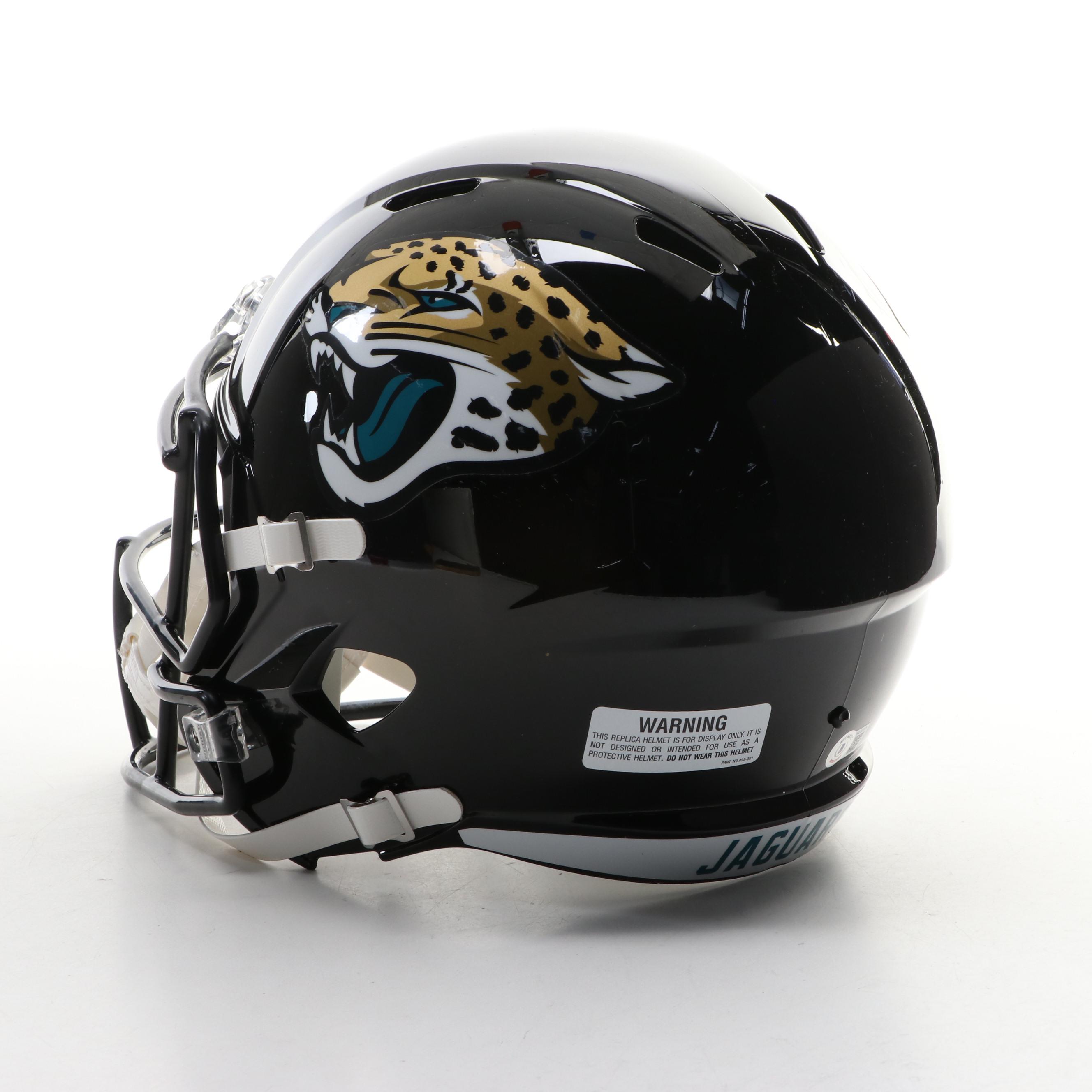 Jacksonville Jaguars James Robinson Signed Replica Full-Sized Football Helmet