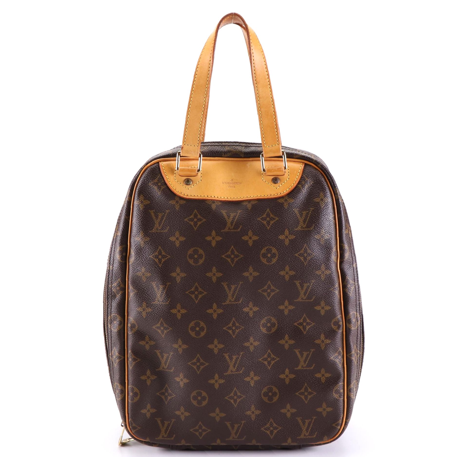 Louis Vuitton Excursion Shoe Bag in Monogram Canvas and Vachetta Leather