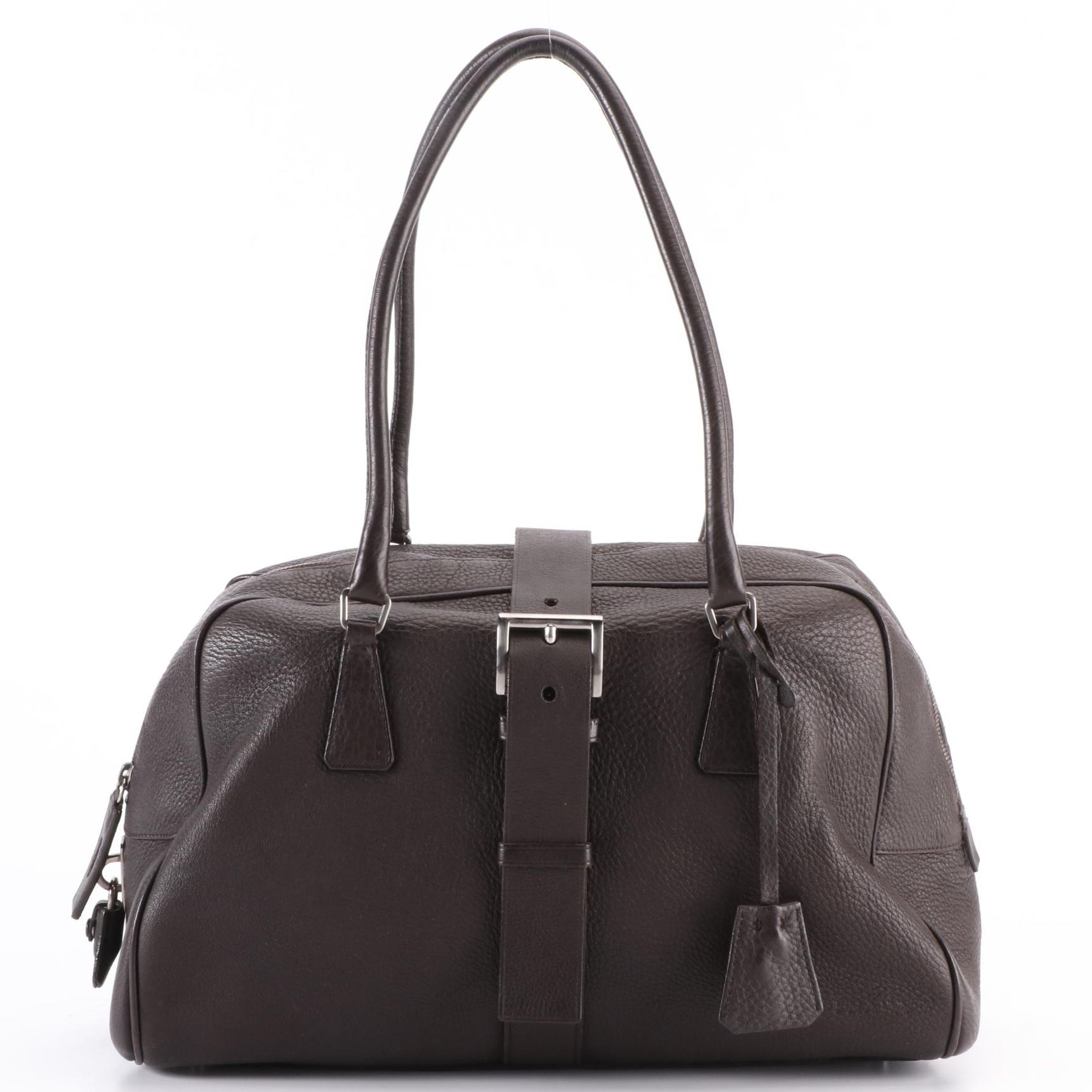 Prada Shoulder Bag in Vitello Daino Leather