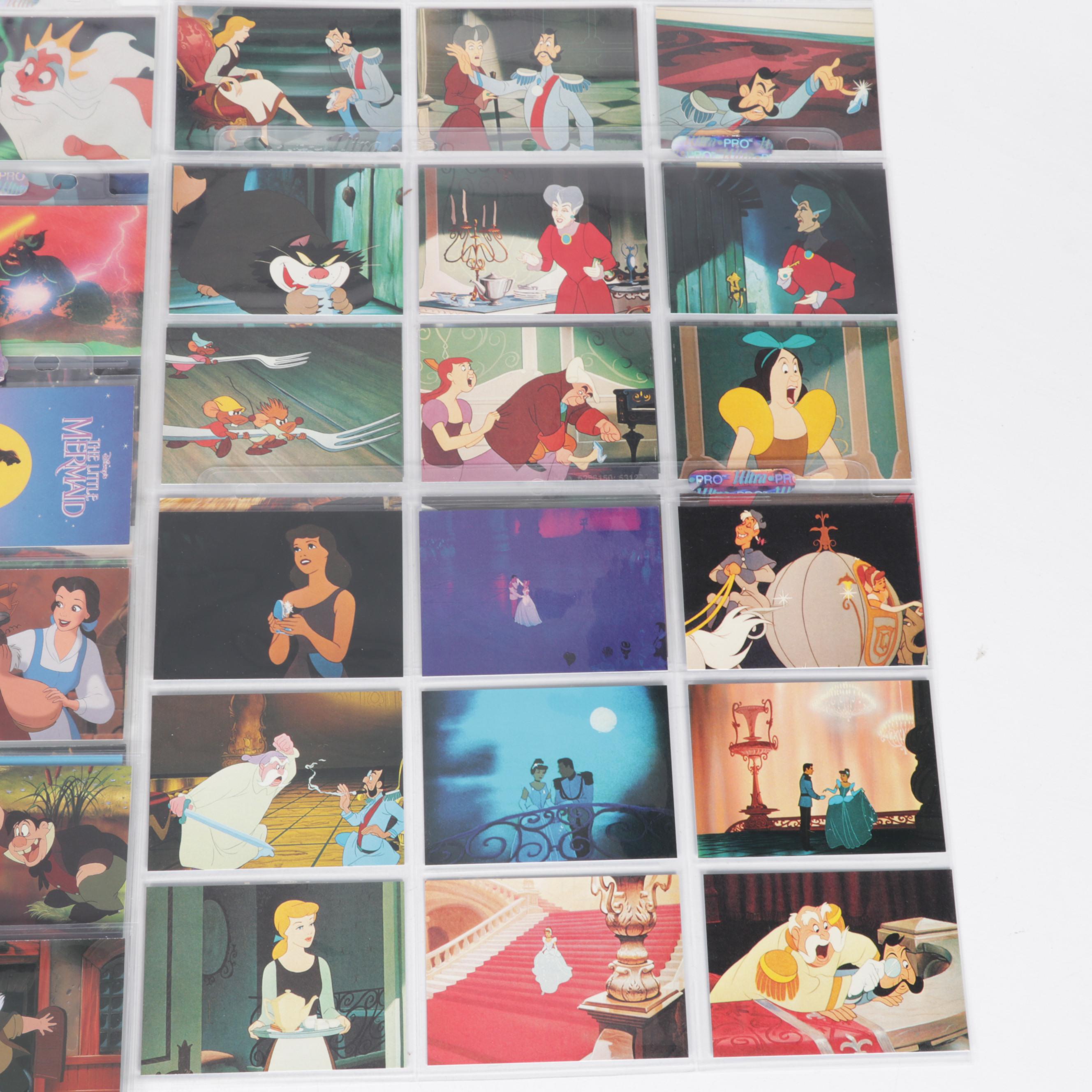 Skybox and Impel Disney Trading Cards Featuring Cinderella and More, 1990s
