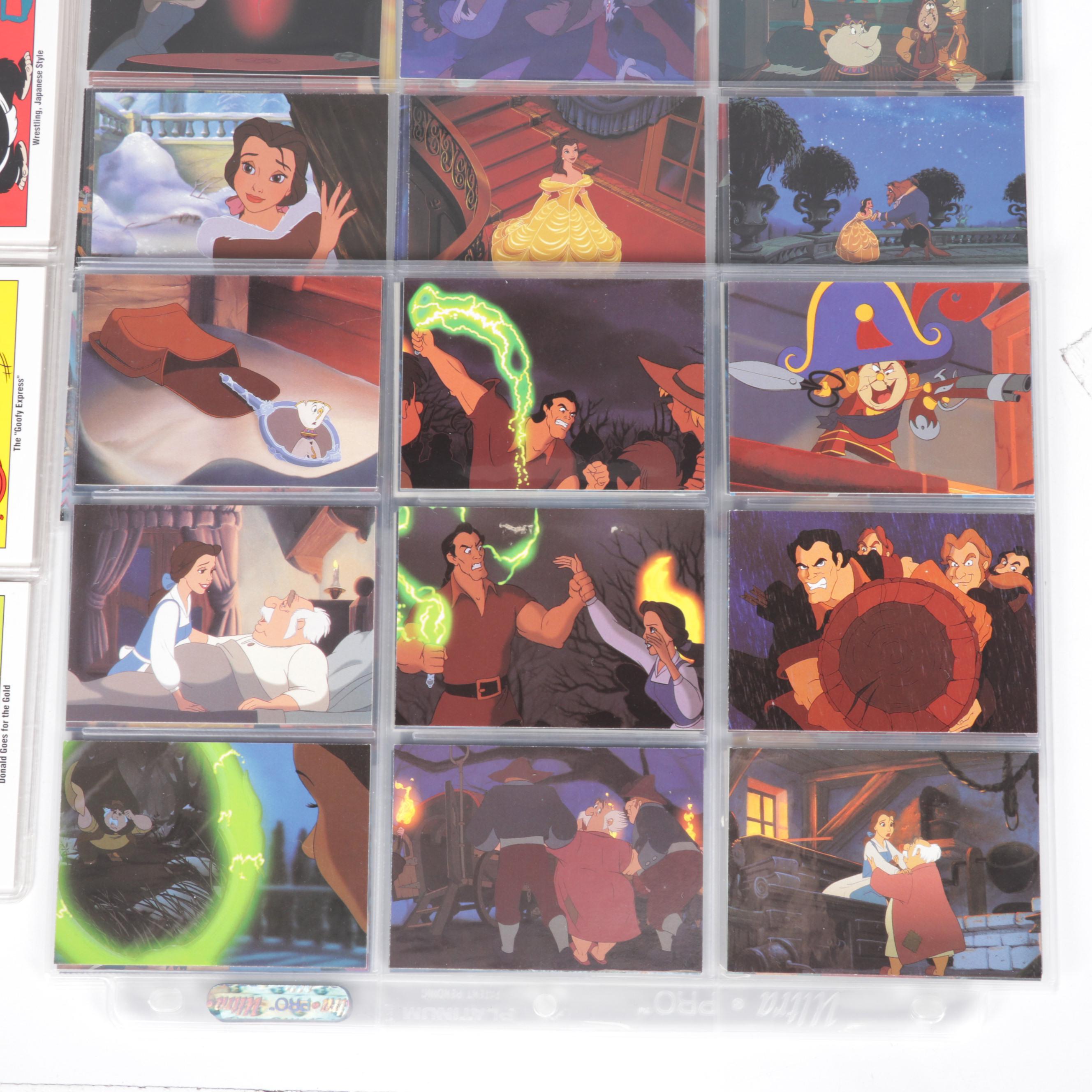 Skybox and Impel Disney Trading Cards Featuring Cinderella and More, 1990s