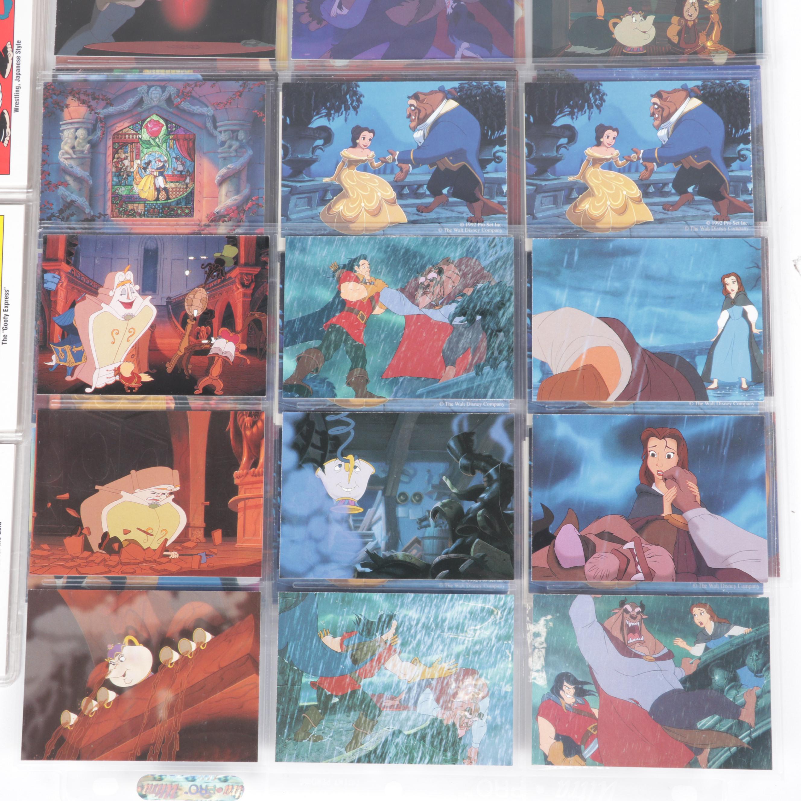 Skybox and Impel Disney Trading Cards Featuring Cinderella and More, 1990s