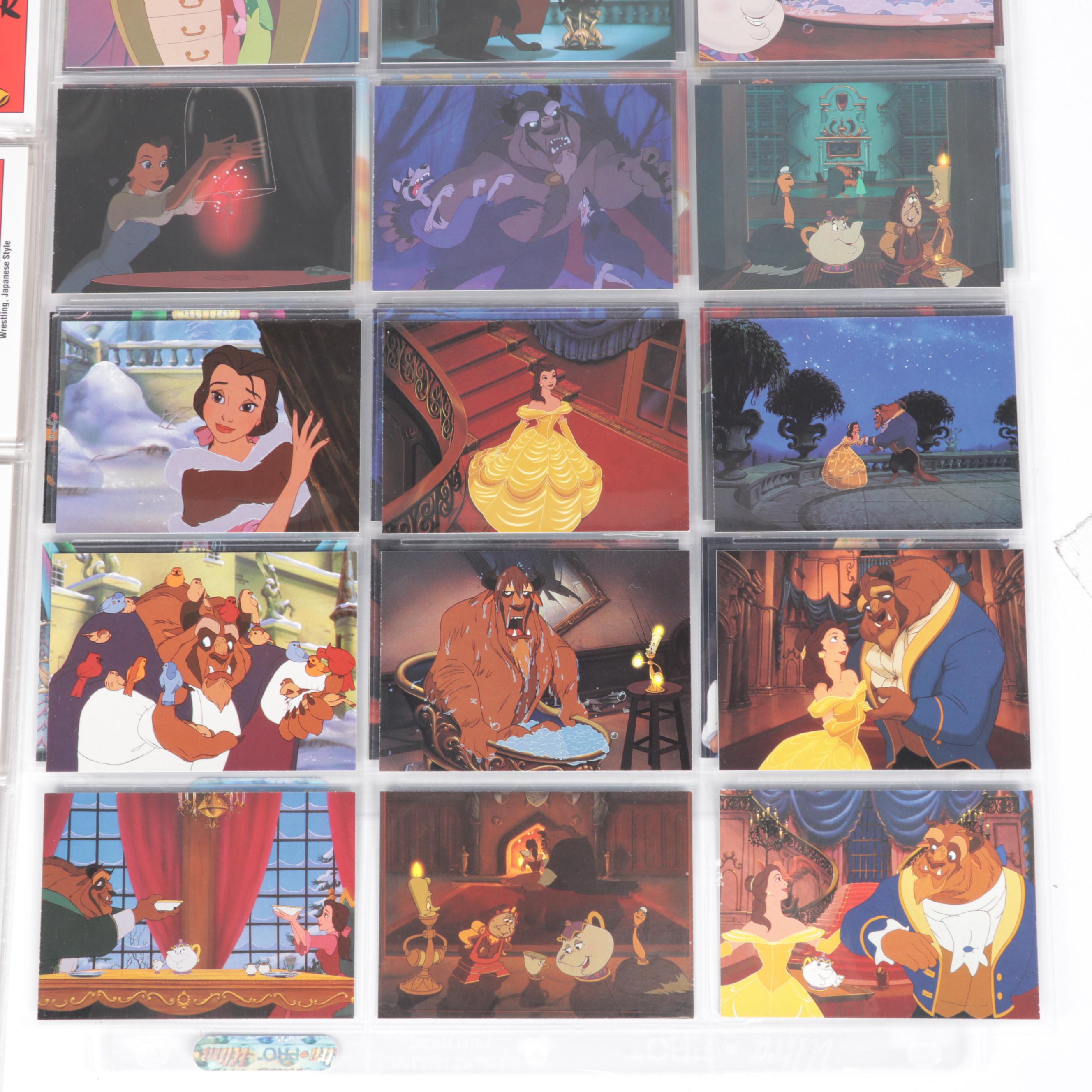 Skybox and Impel Disney Trading Cards Featuring Cinderella and More, 1990s