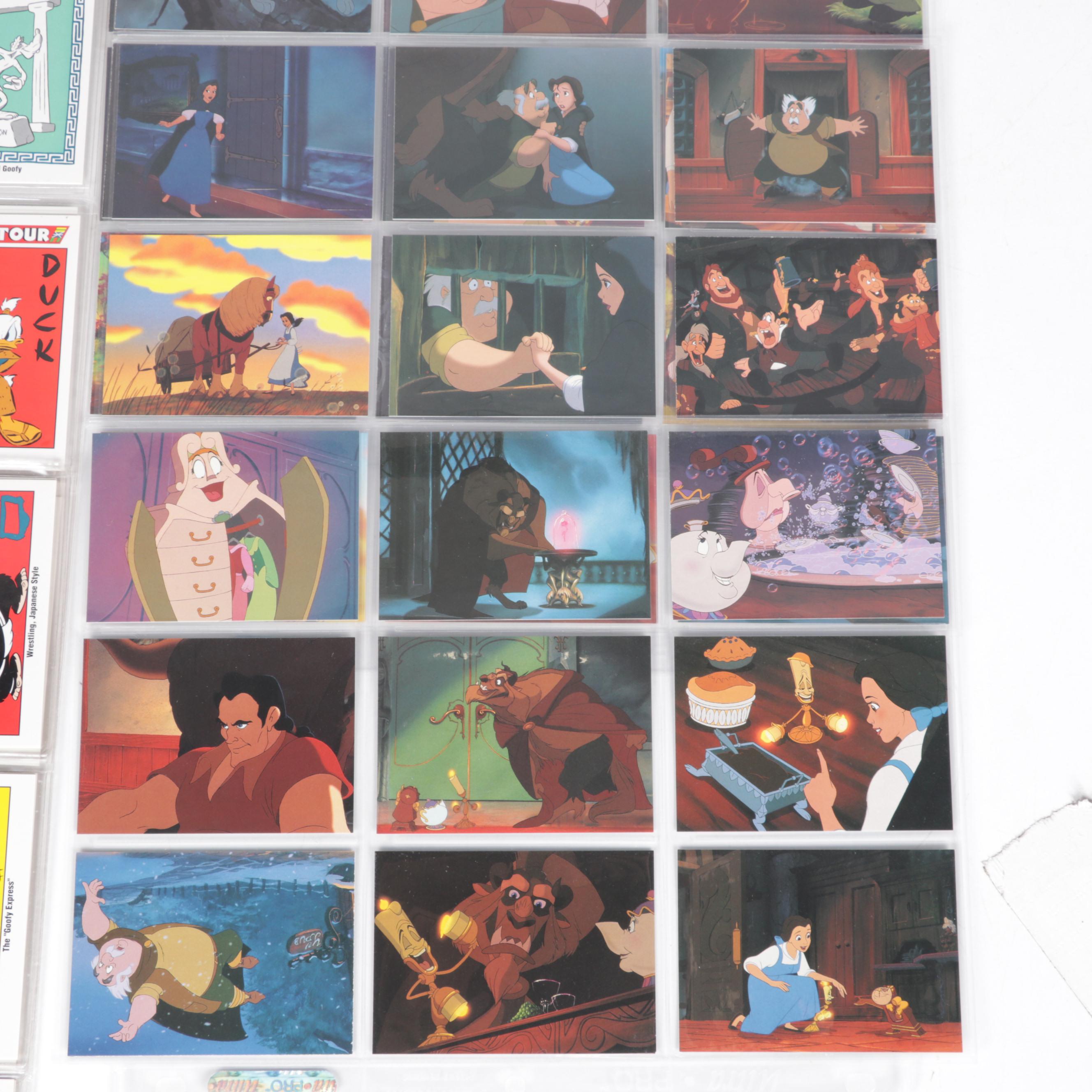 Skybox and Impel Disney Trading Cards Featuring Cinderella and More, 1990s