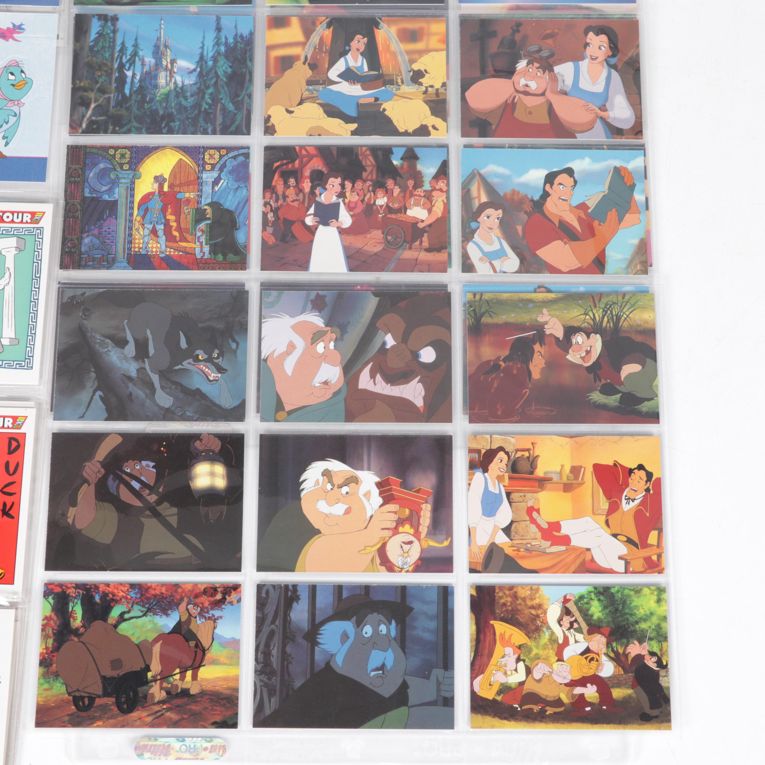 Skybox and Impel Disney Trading Cards Featuring Cinderella and More, 1990s