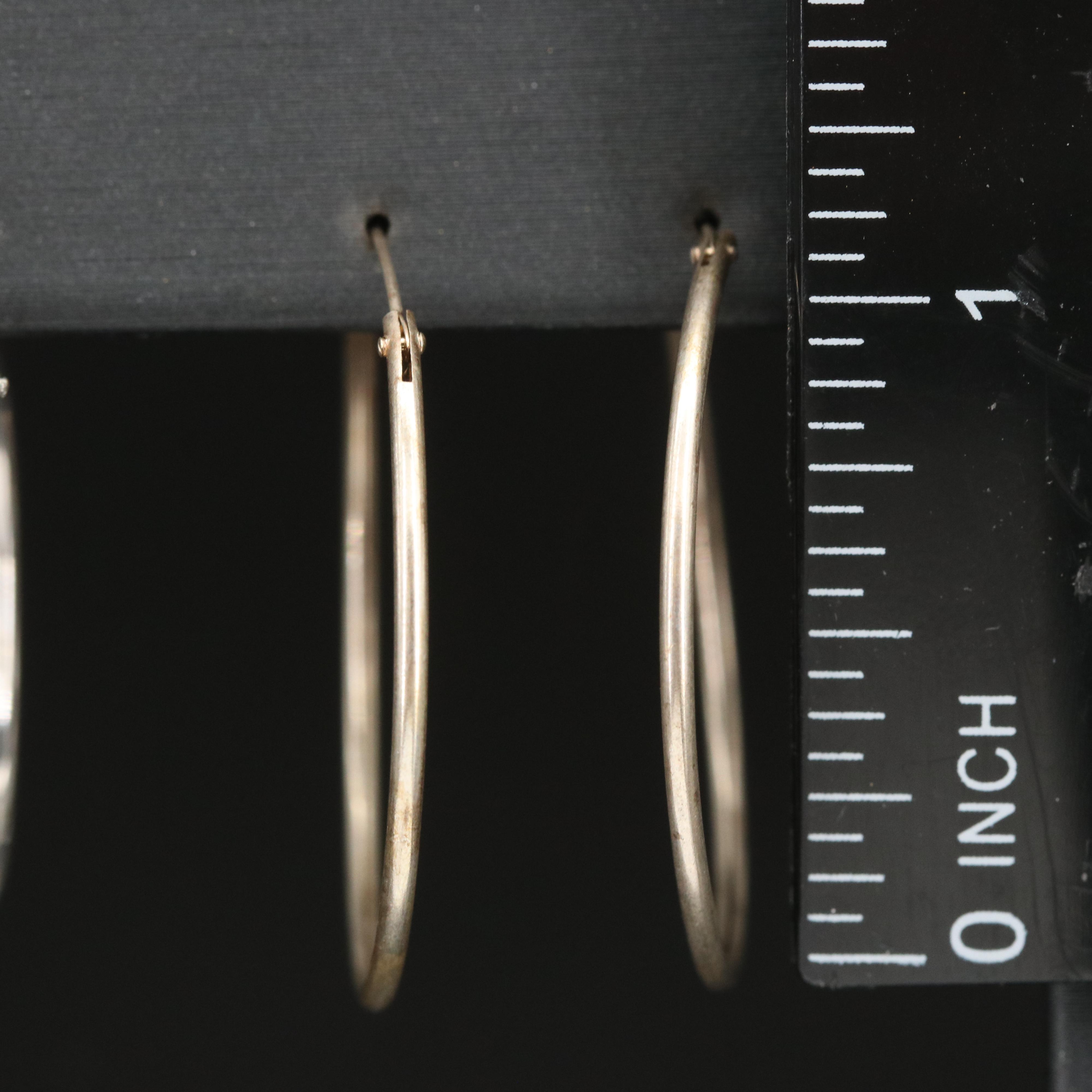 Grouping of Hoop and Huggie Earrings