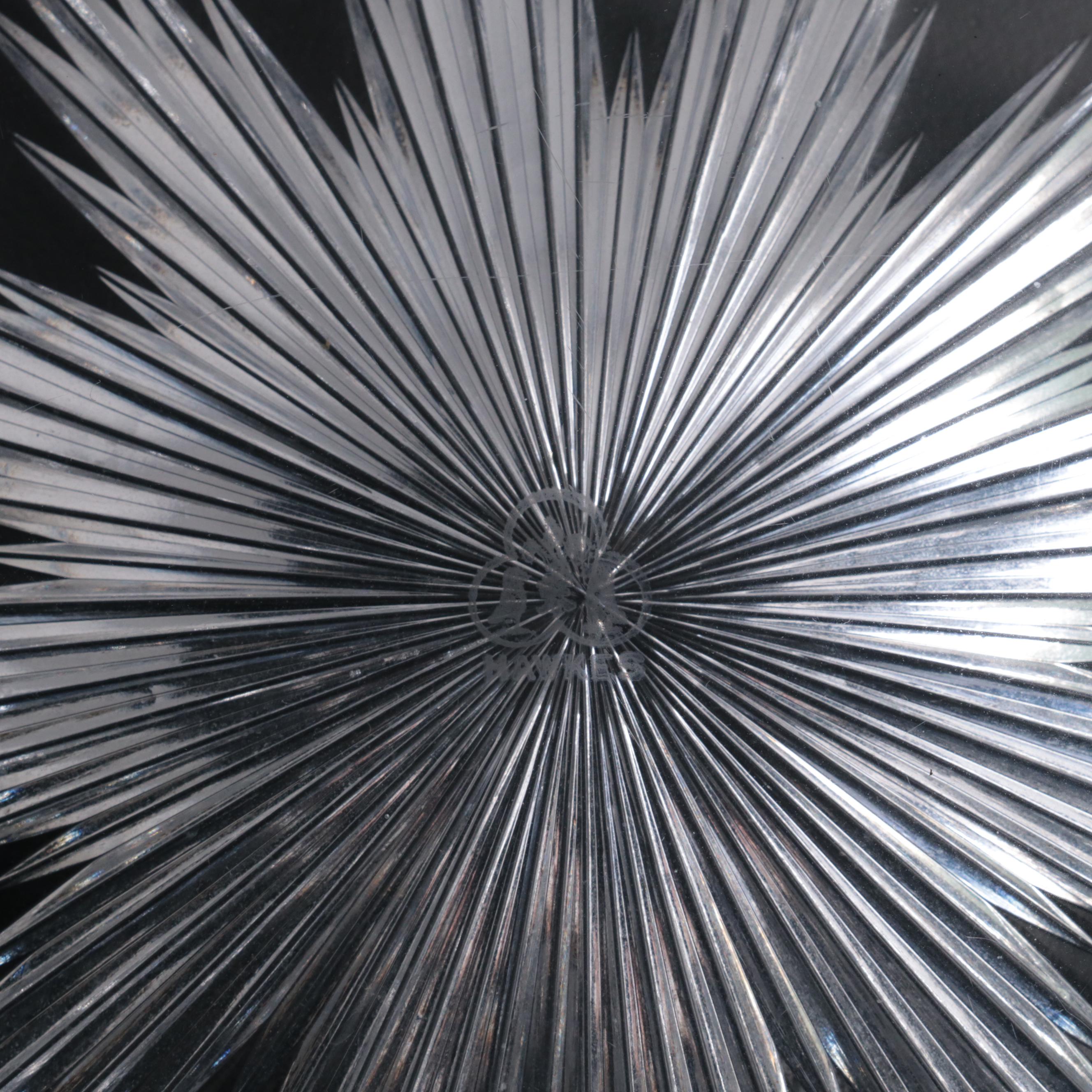 Hawkes "North Star" American Brilliant Cut Glass Tray, Early 20th Century