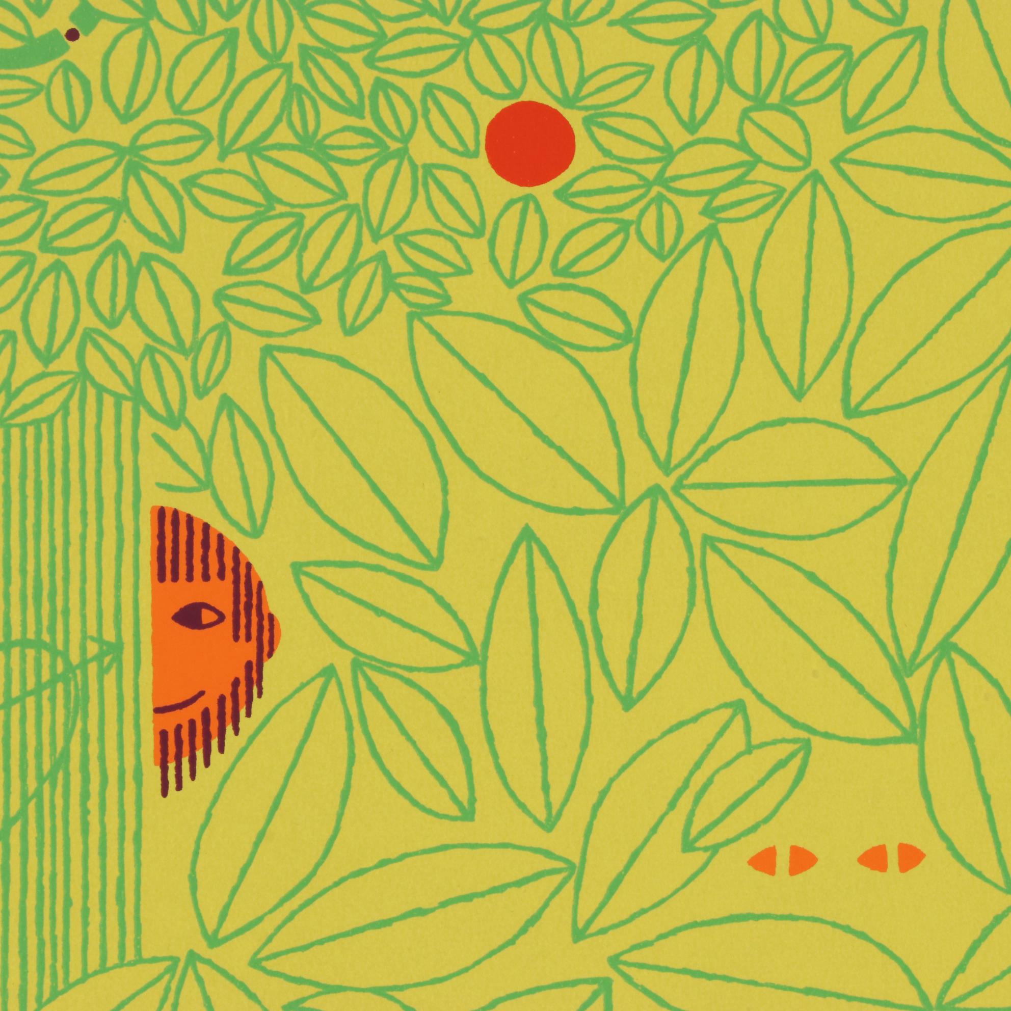 Edie Harper Serigraph "Adam and Ms. Eve," 1978