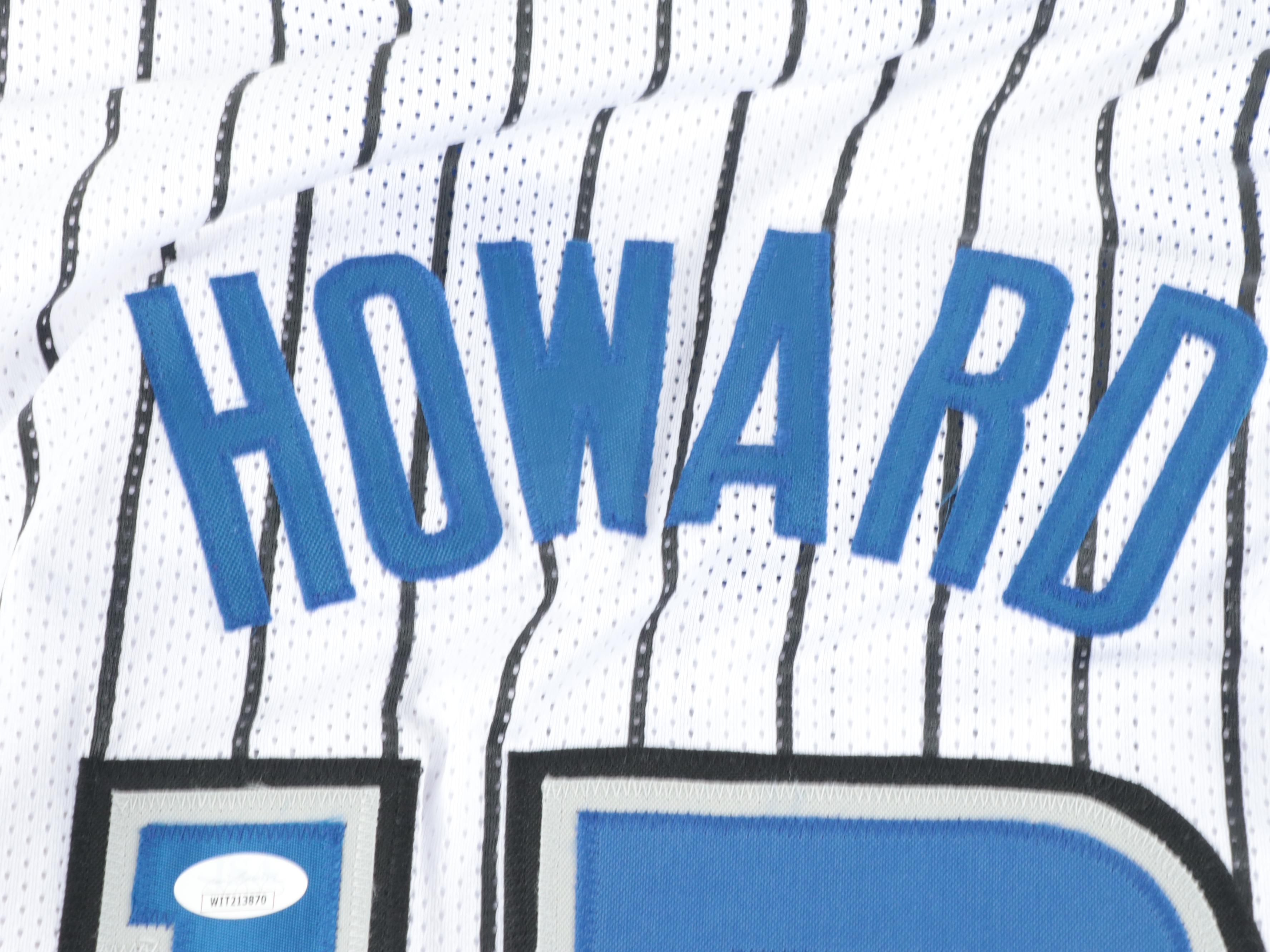 Orlando Magic Dwight Howard Signed Basketball Jersey