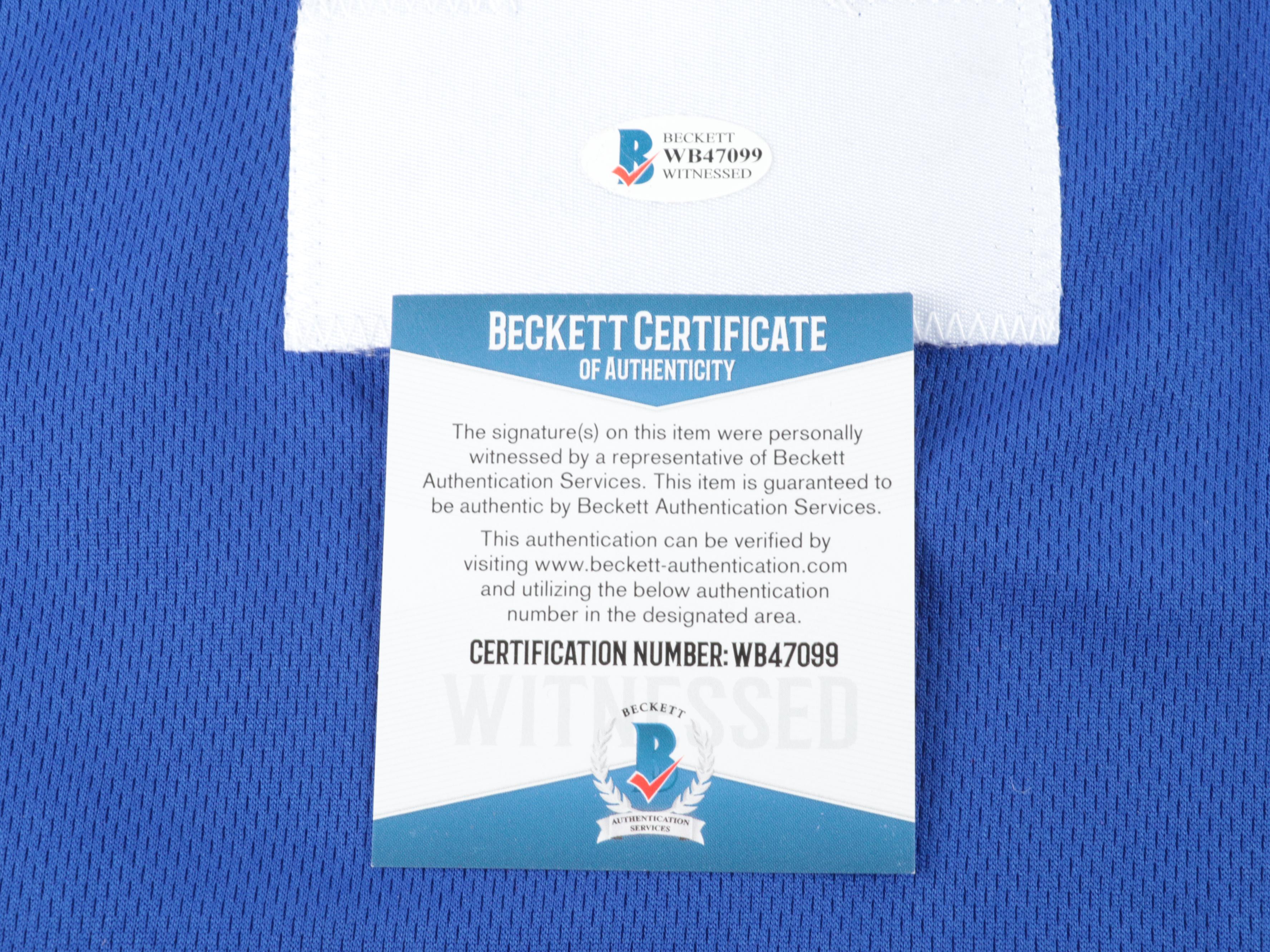 Dallas Cowboys Roger Staubach Signed Football Jersey