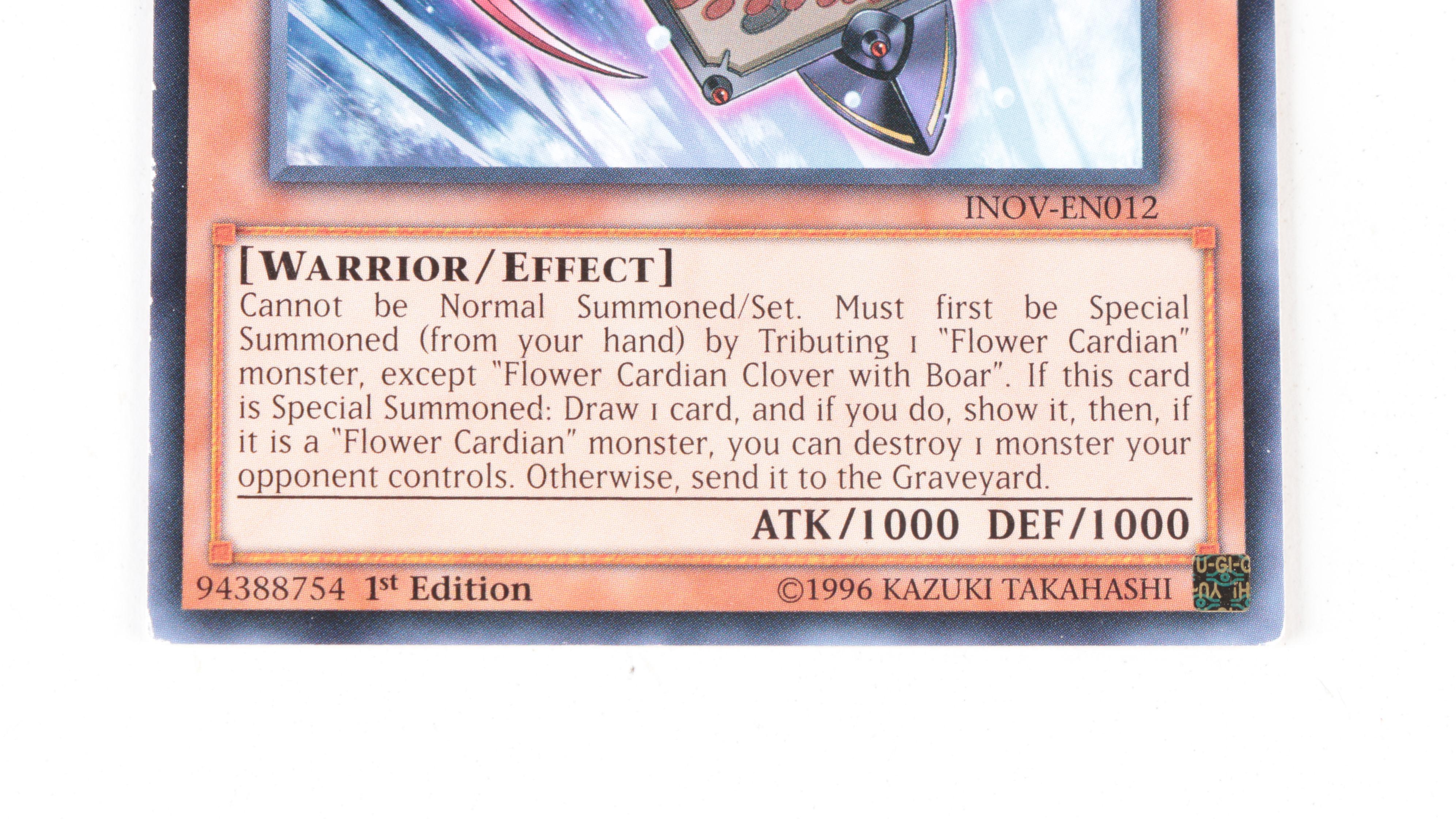 Yu-Gi-Oh! Trading Cards Including First Edition Skull Knight and More, 1990s