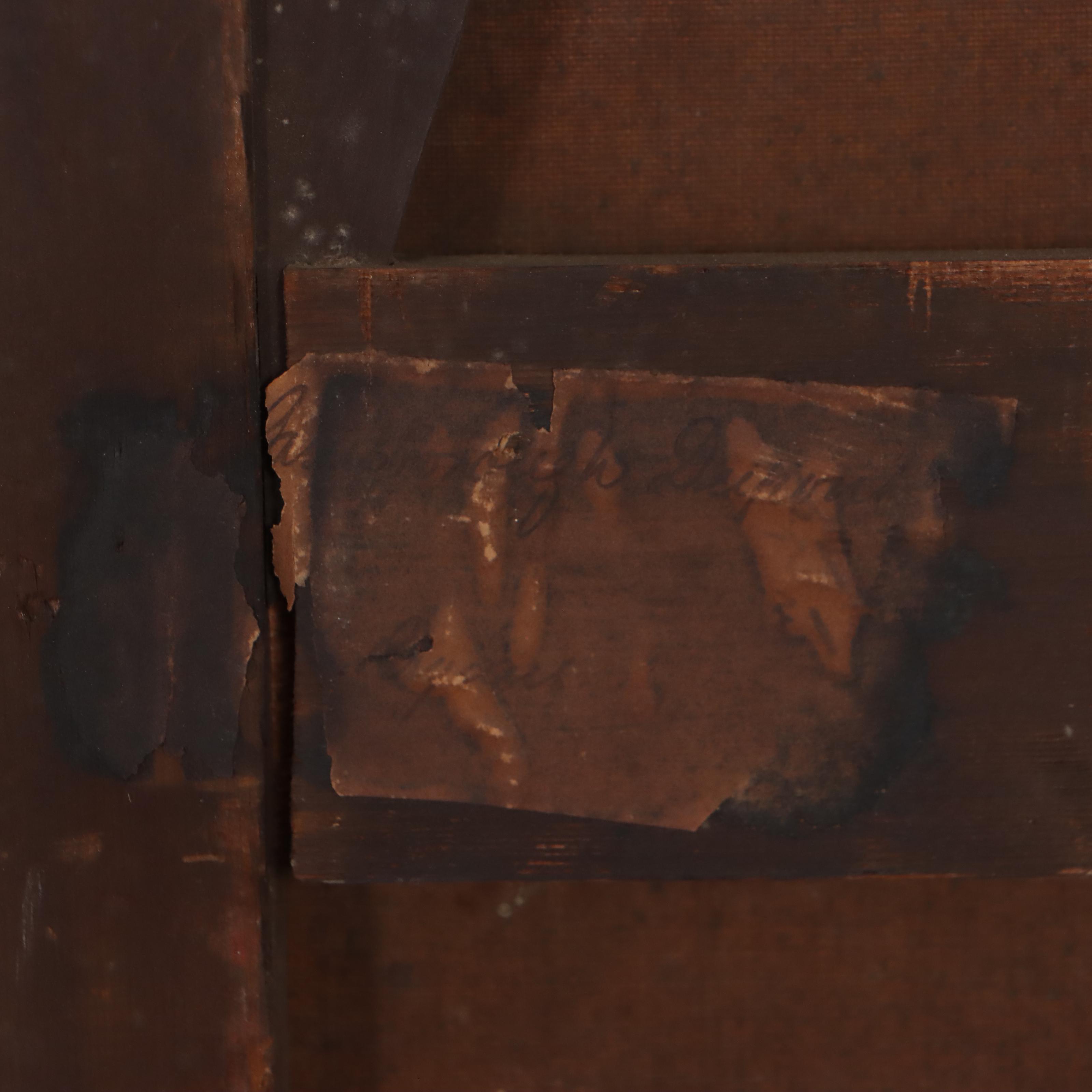 Portrait Oil Painting Attributed to Gainsborough Dupont