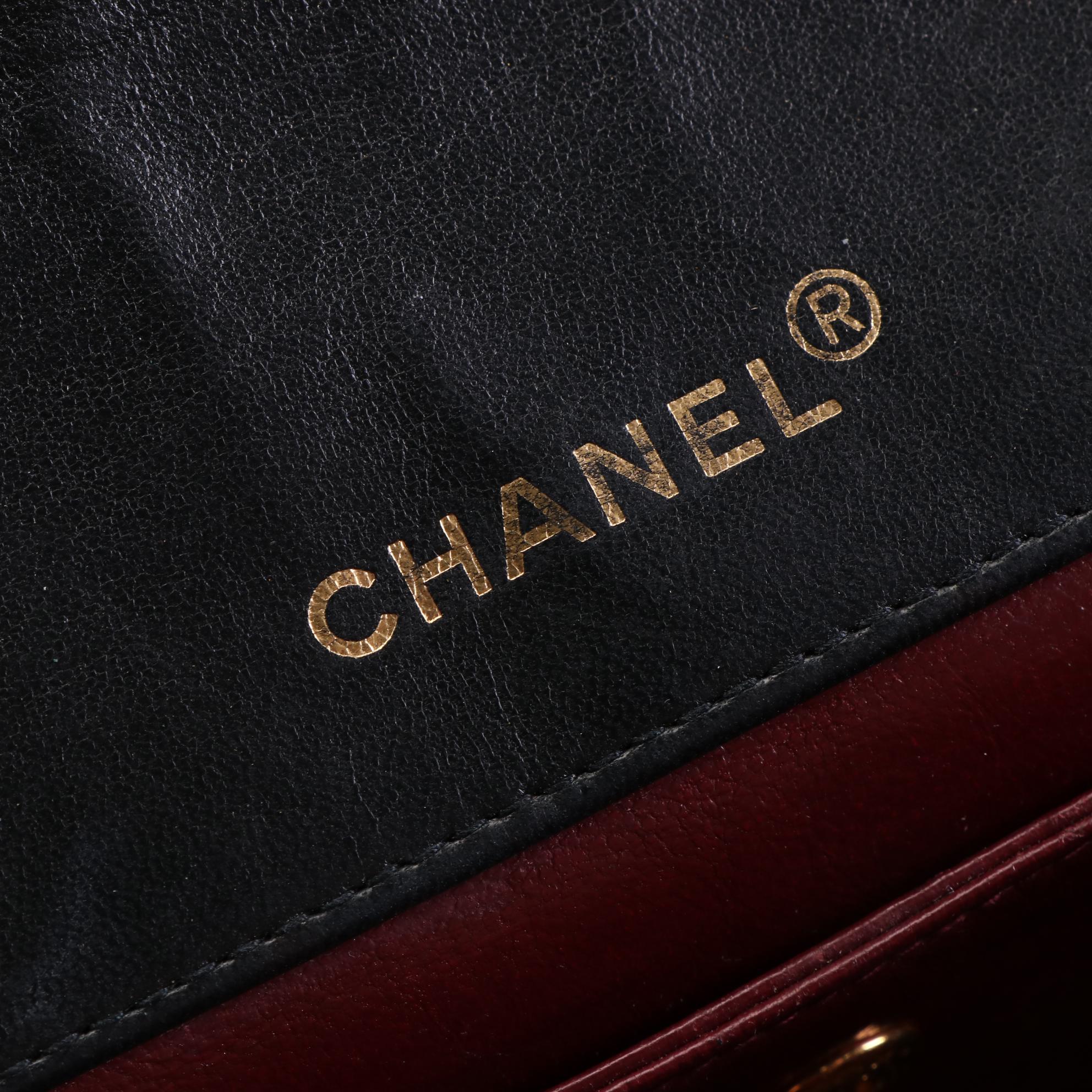 Chanel Quilted Leather CC Turnlock Chain Flap Bag