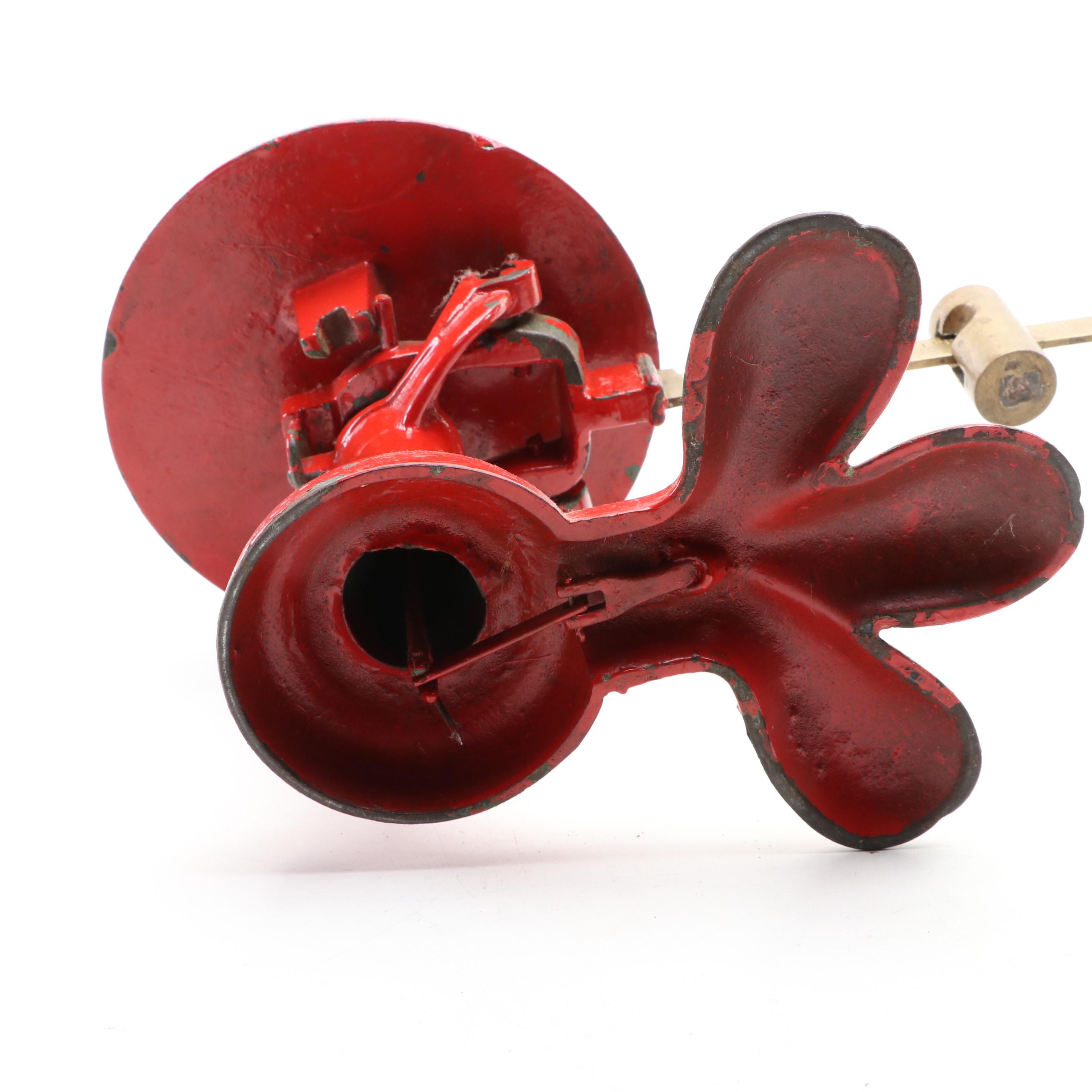 Jones of Binghamton Cast Iron and Brass Beam Scale