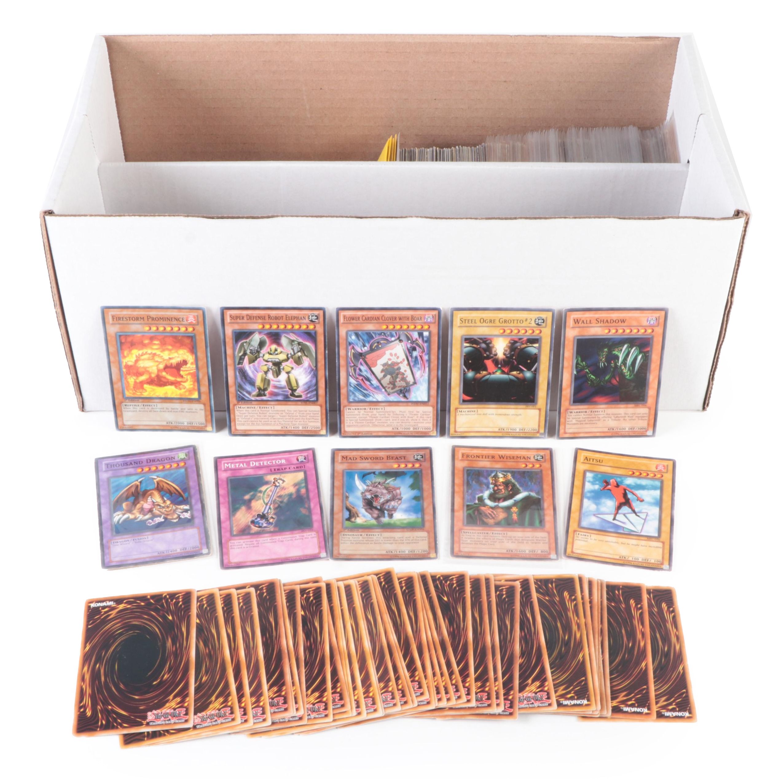 Yu-Gi-Oh! Trading Cards Including First Edition Skull Knight and More, 1990s