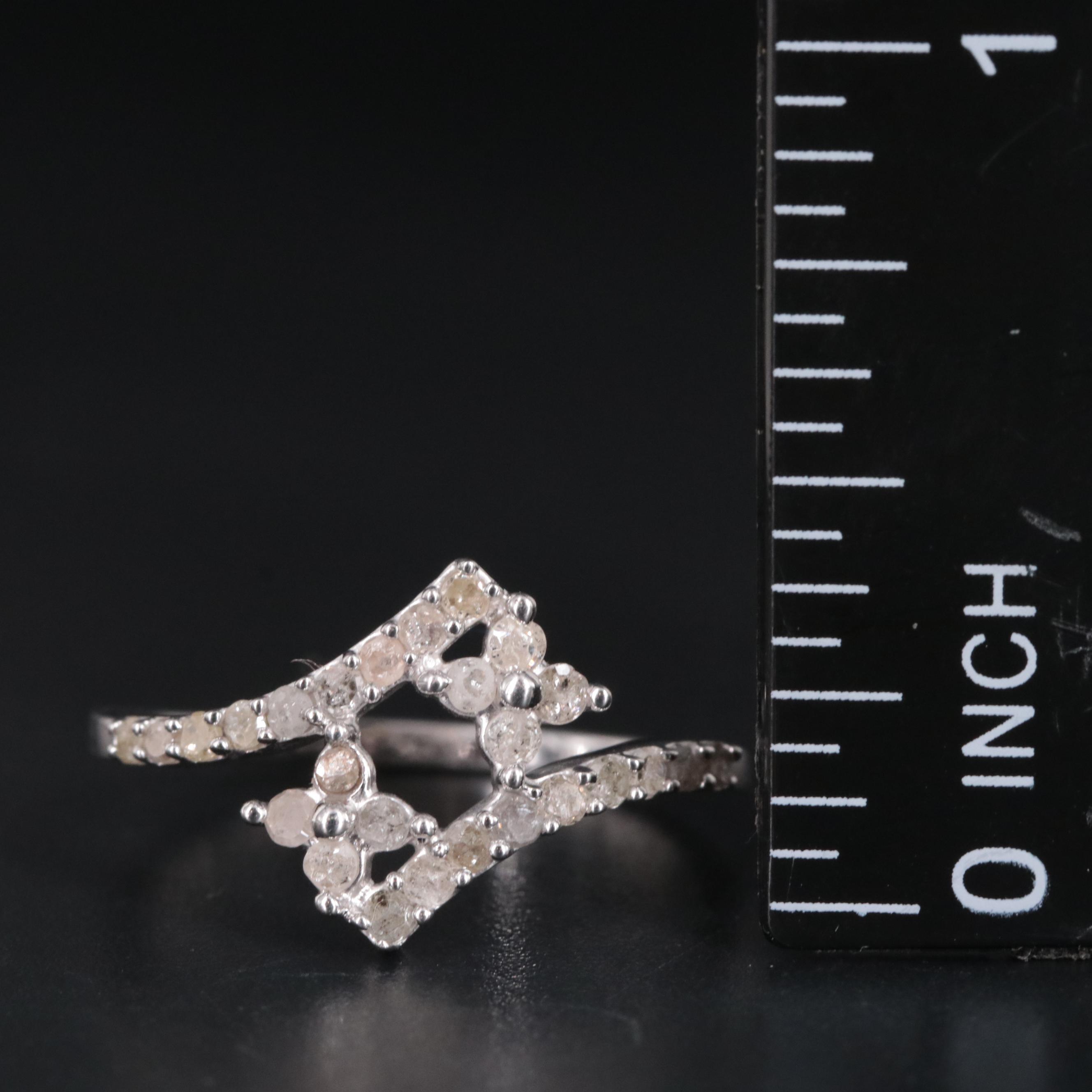 Gemstone Flower Ring