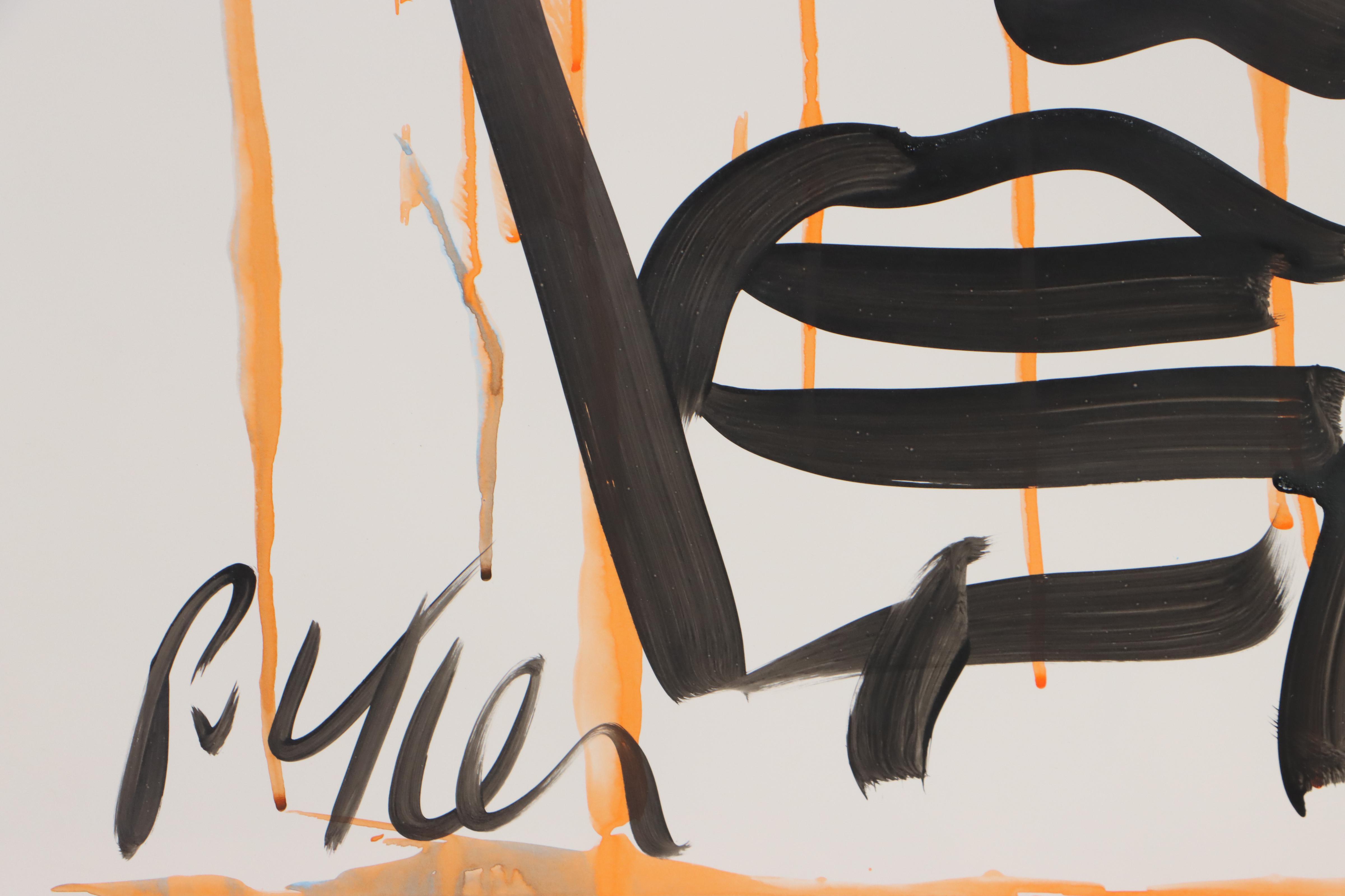 Peter Keil Abstract Acrylic Portrait