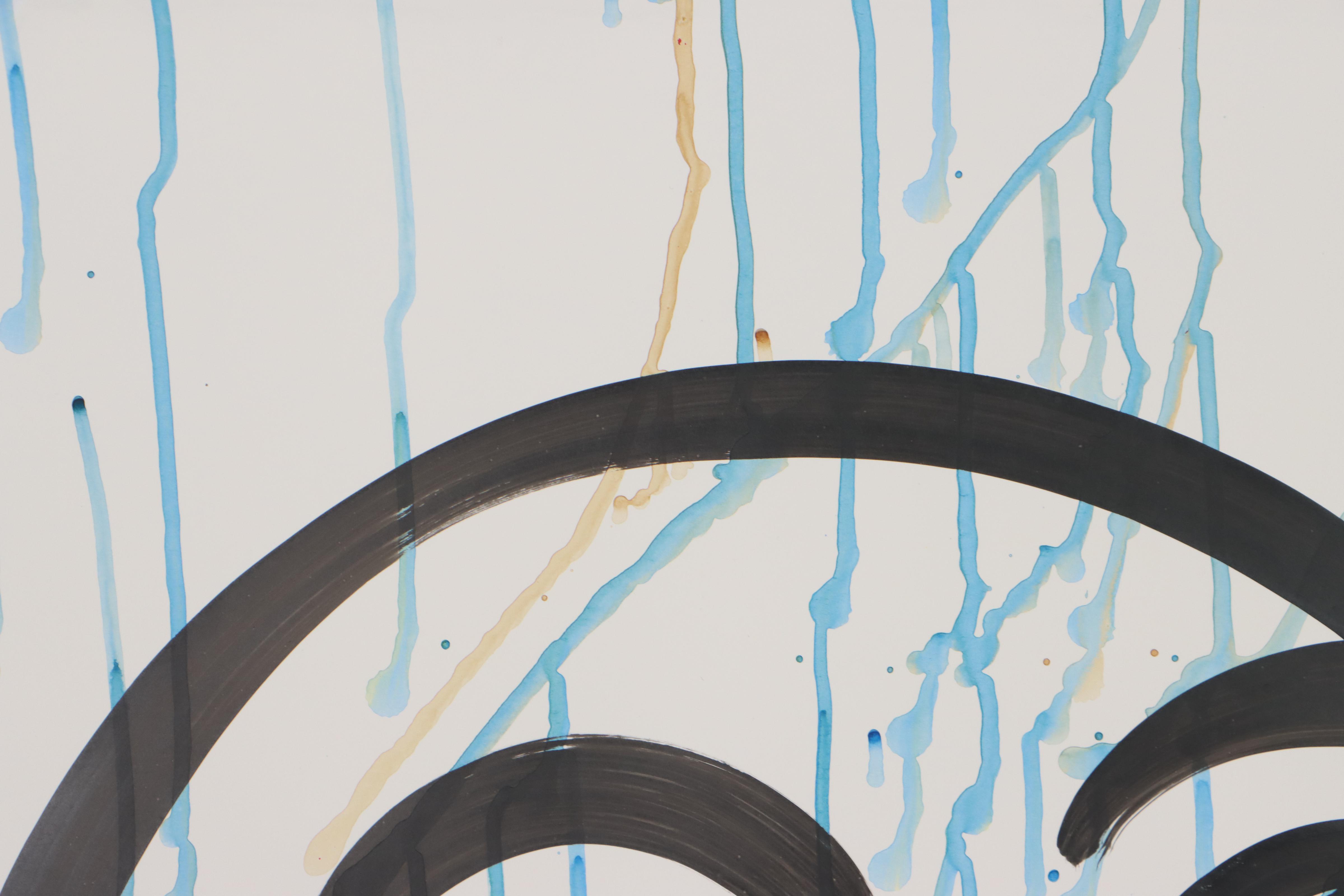 Peter Keil Abstract Acrylic Portrait