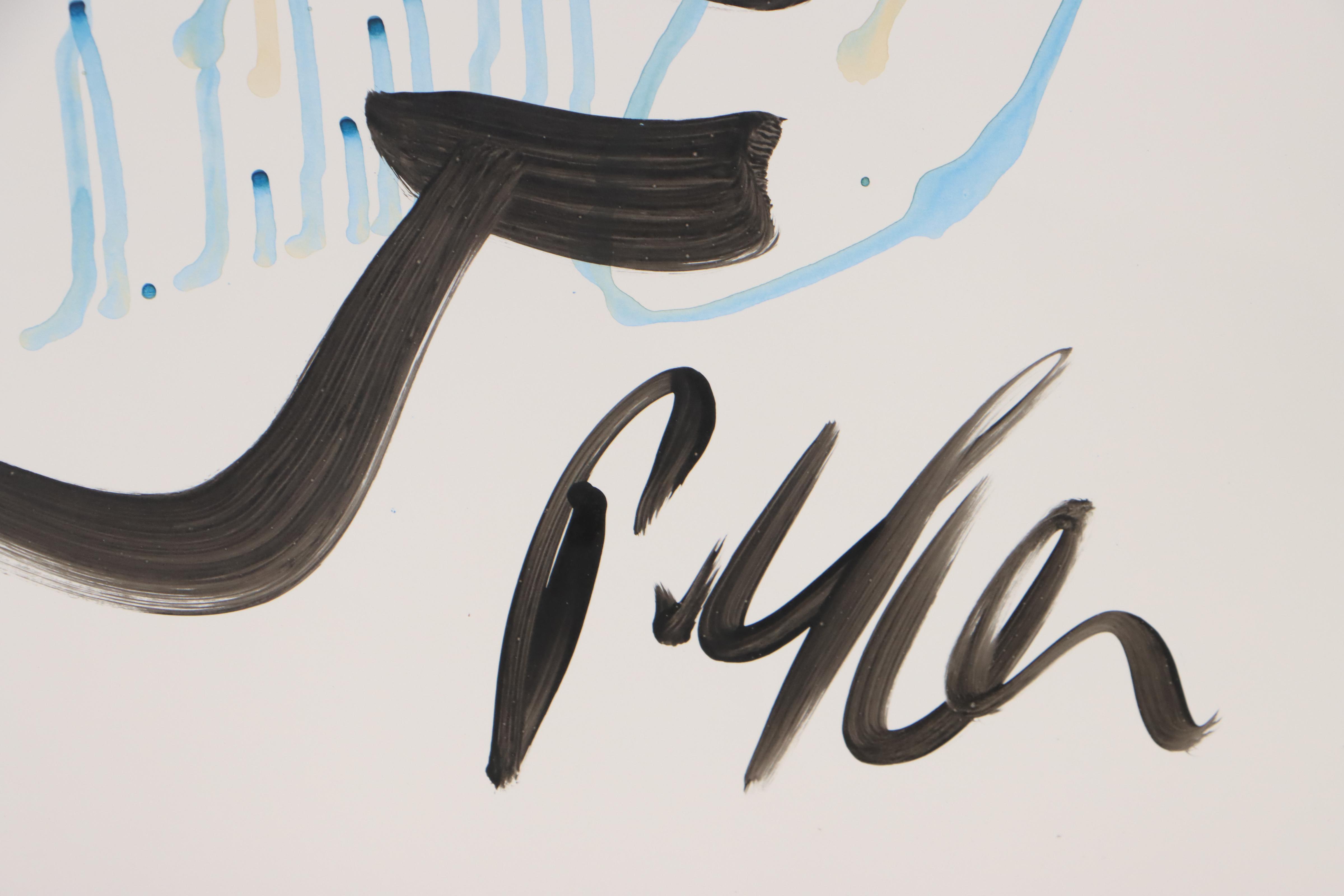 Peter Keil Abstract Acrylic Portrait