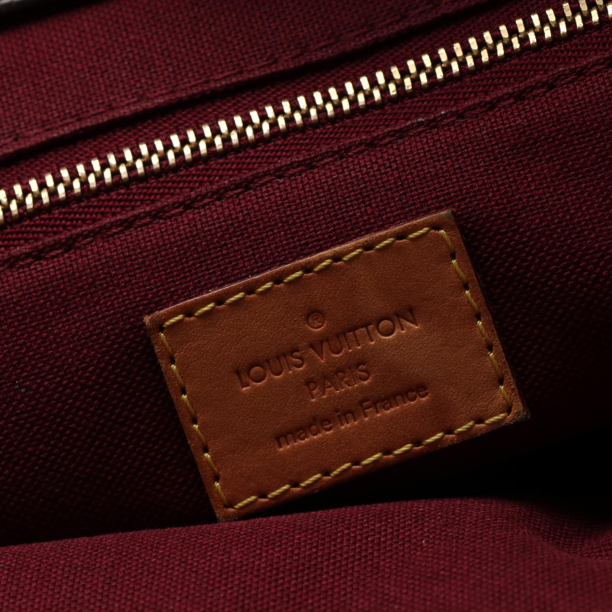 Louis Vuitton Raspail PM Shoulder Tote in Monogram Canvas and Vachetta Leather