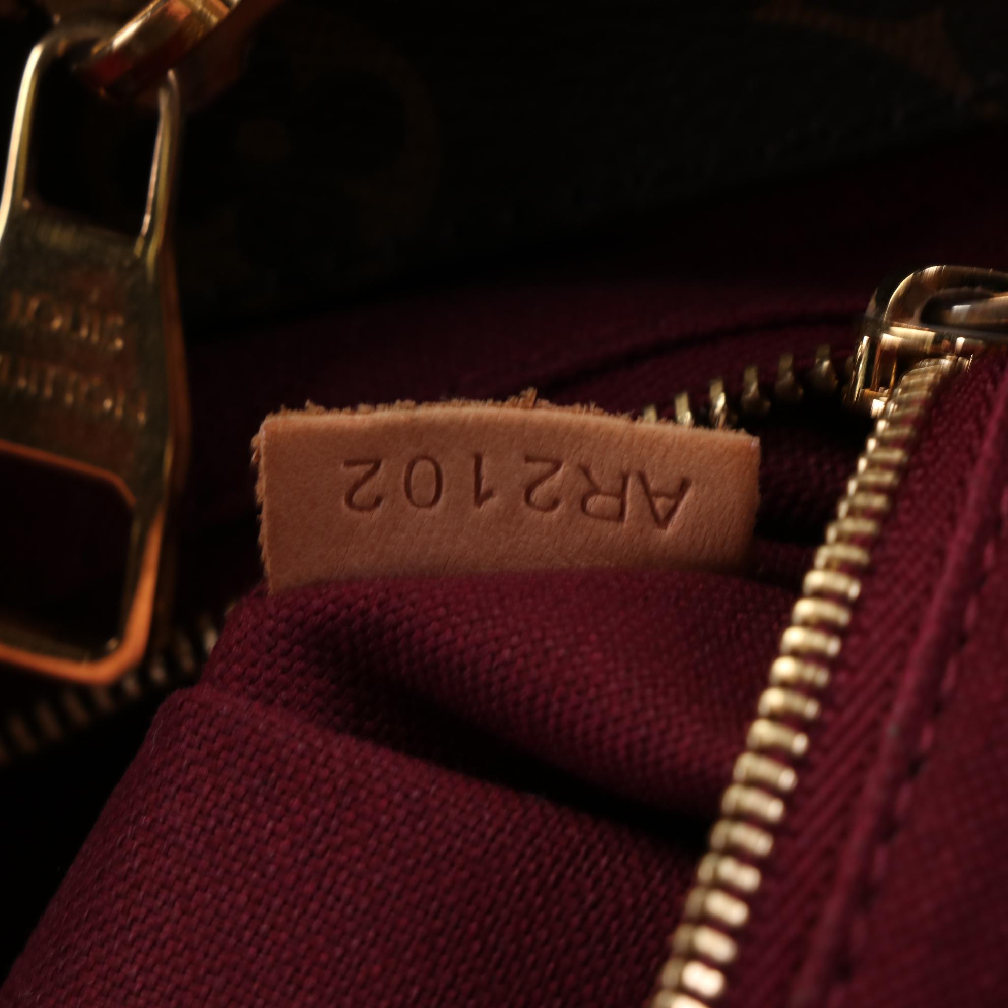 Louis Vuitton Raspail PM Shoulder Tote in Monogram Canvas and Vachetta Leather